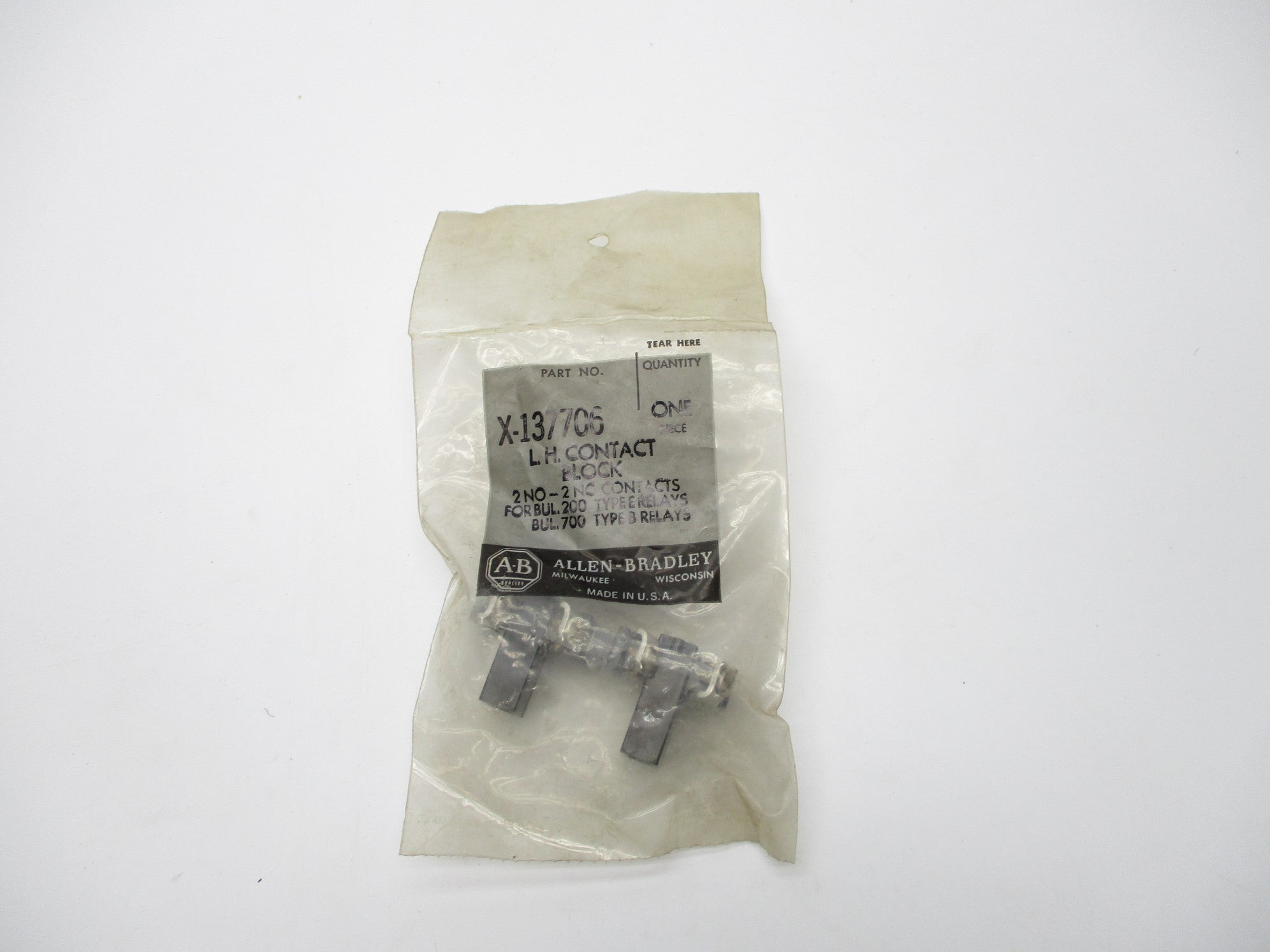 INDUSTRIAL SPARE PART X-137706 NSMP