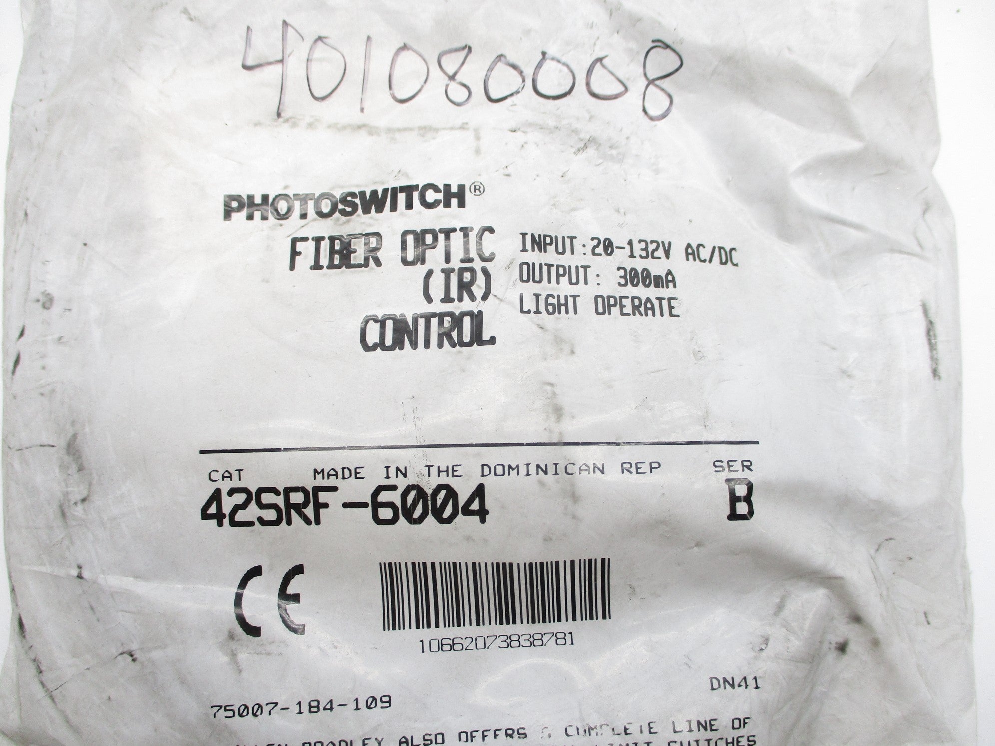 ALLEN BRADLEY 42SRF-6004 SER. B NSMP