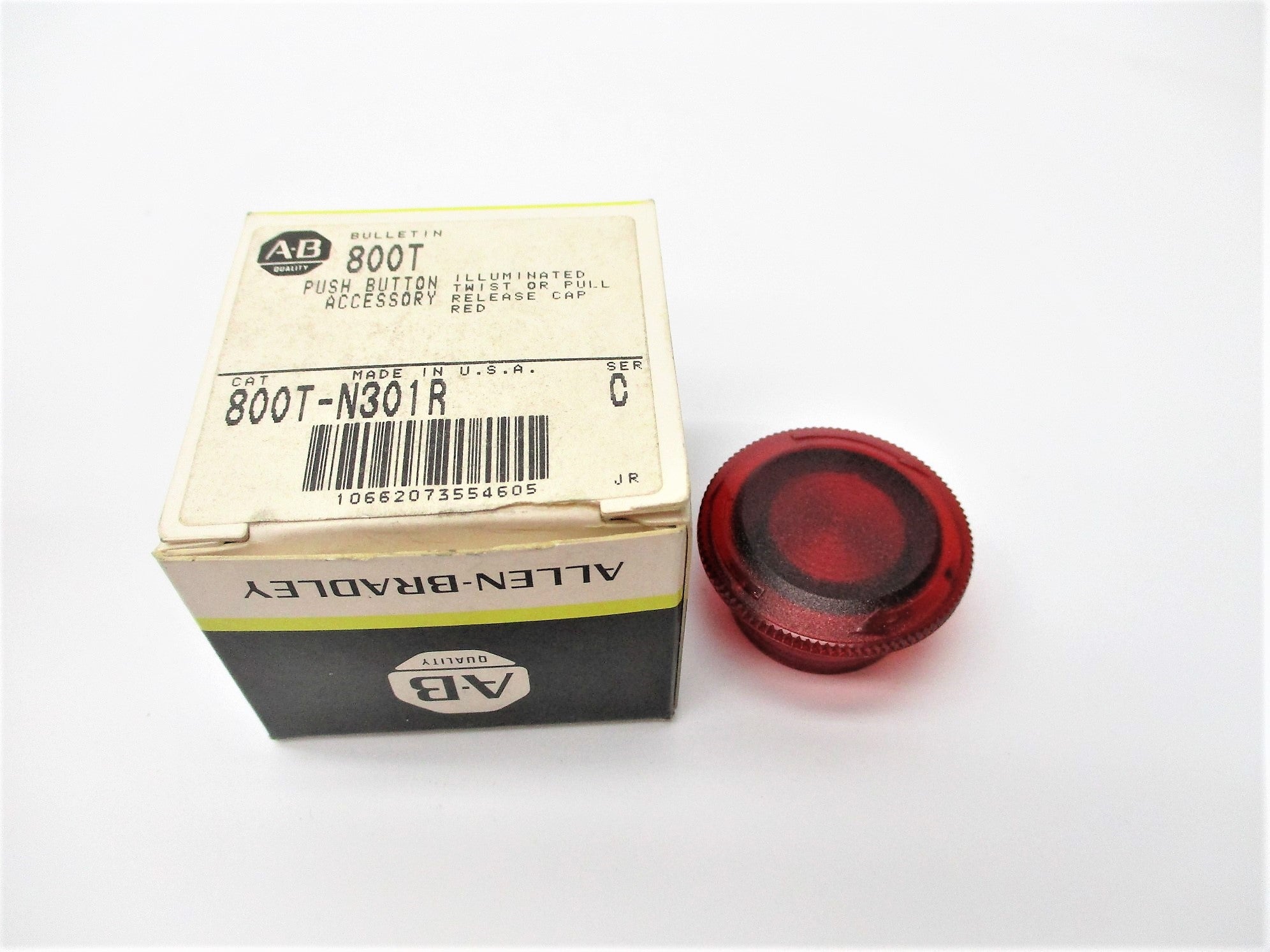 ALLEN BRADLEY 800T-N301R SER. C (BK/YL) NSMP