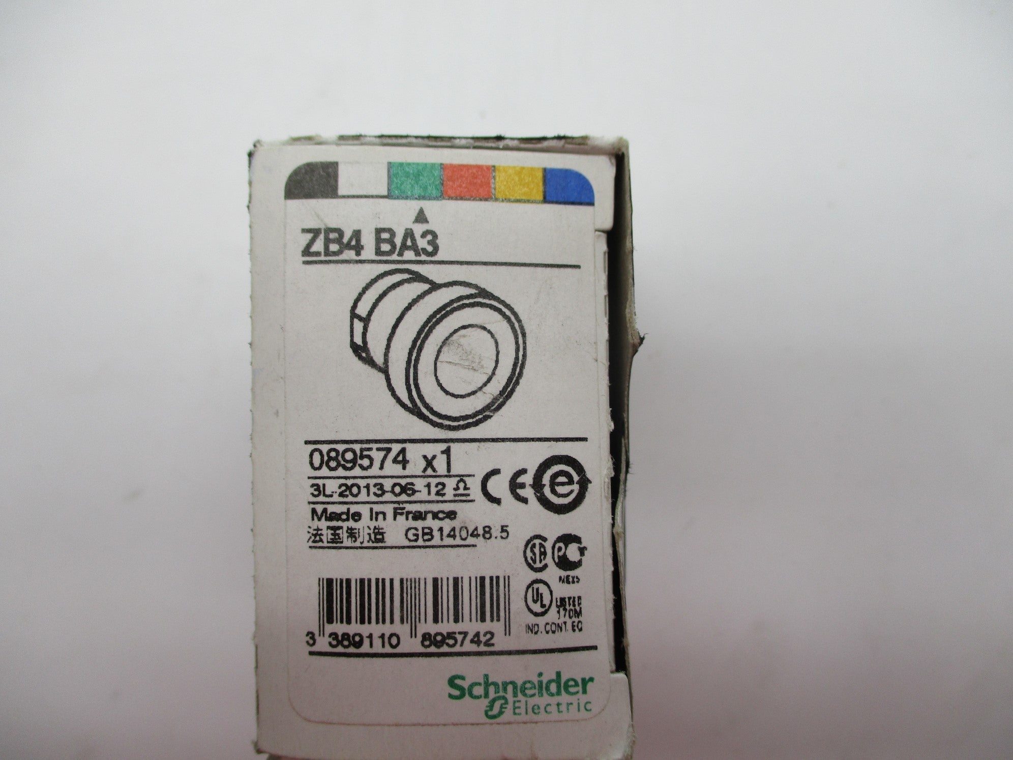 SCHNEIDER ELECTRIC ZB4BA3 NSMP