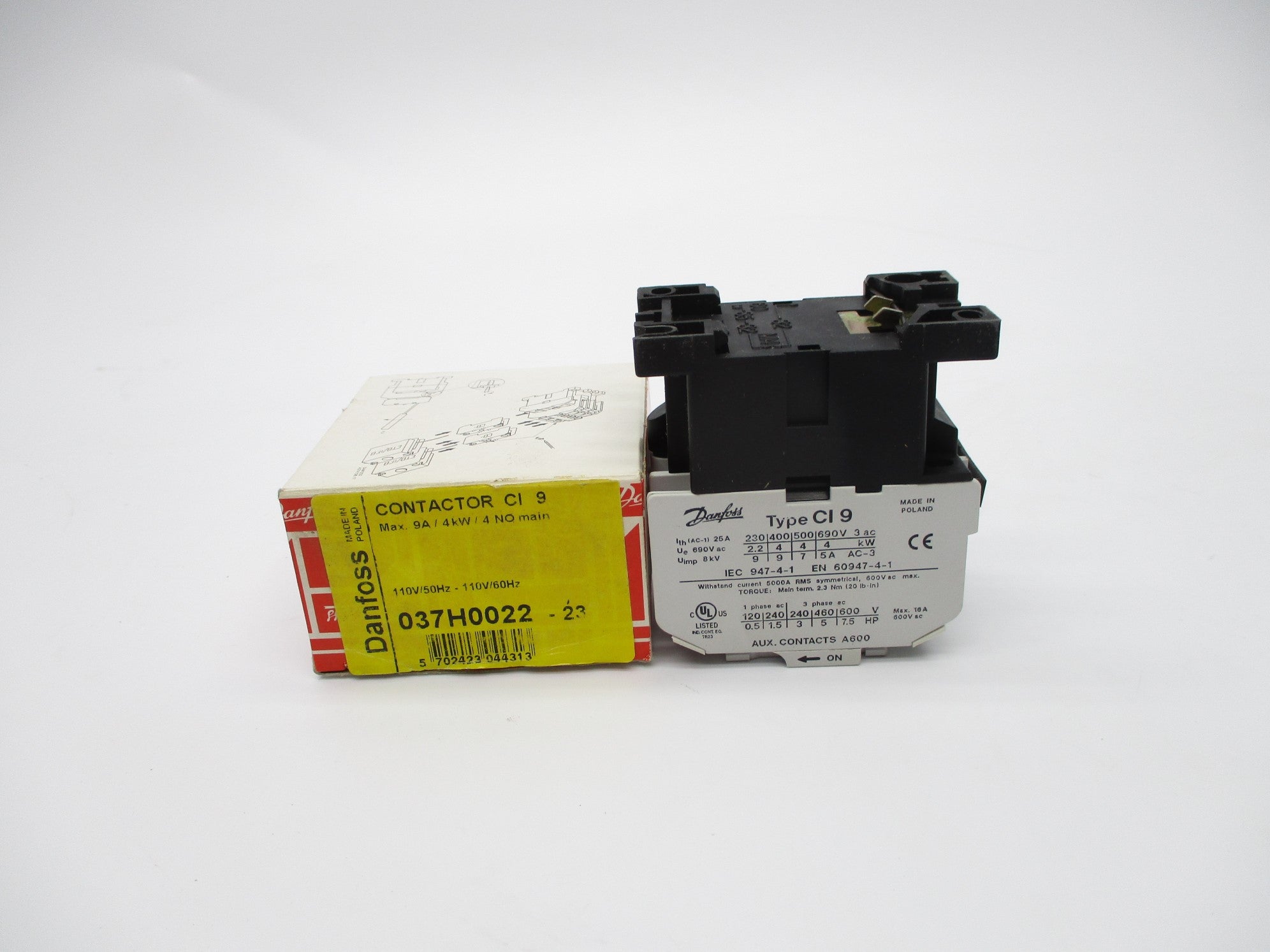 DANFOSS 037H0022-23 110V NSMP