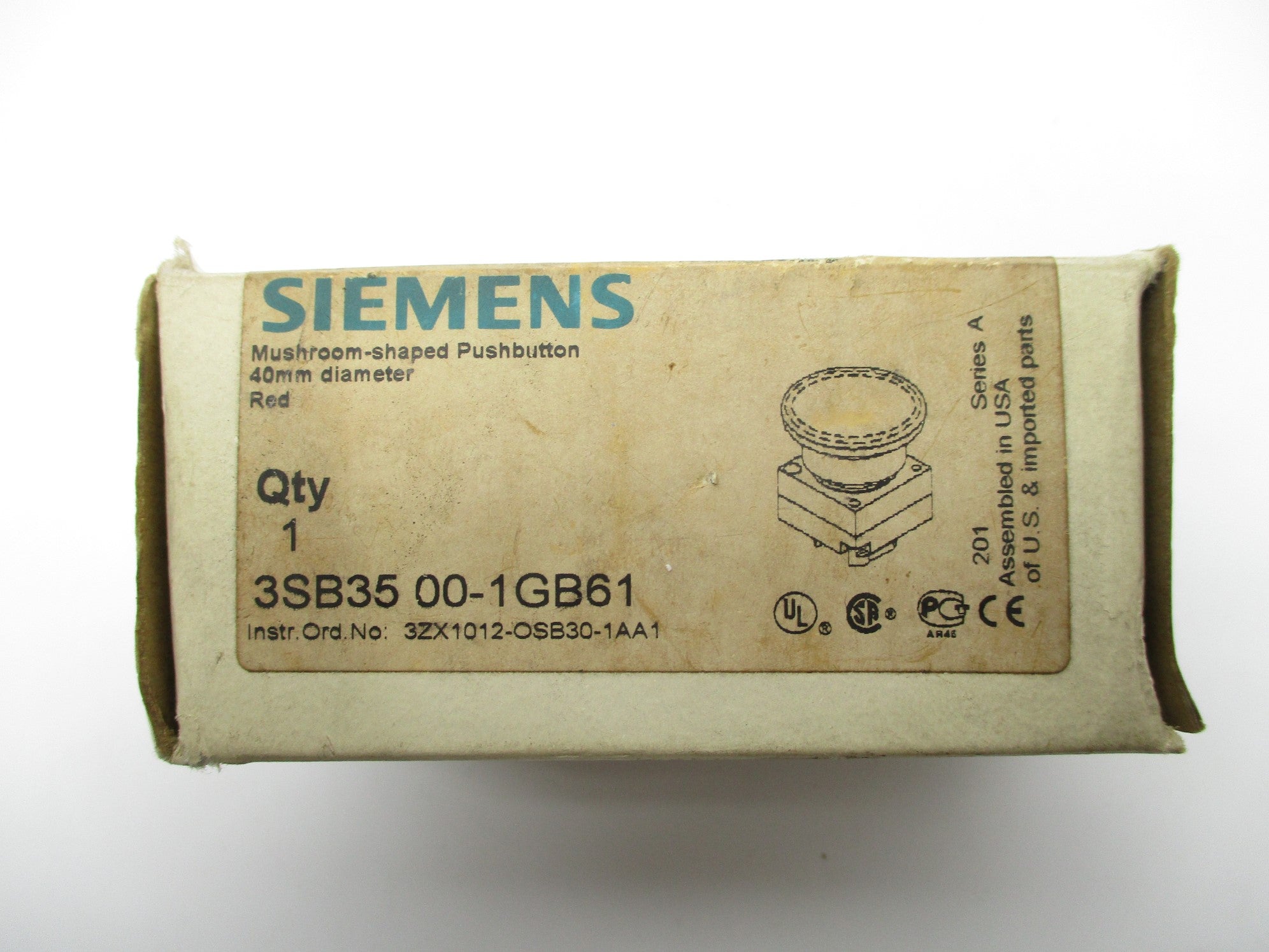 SIEMENS 3SB3500-1GB61 NSMP