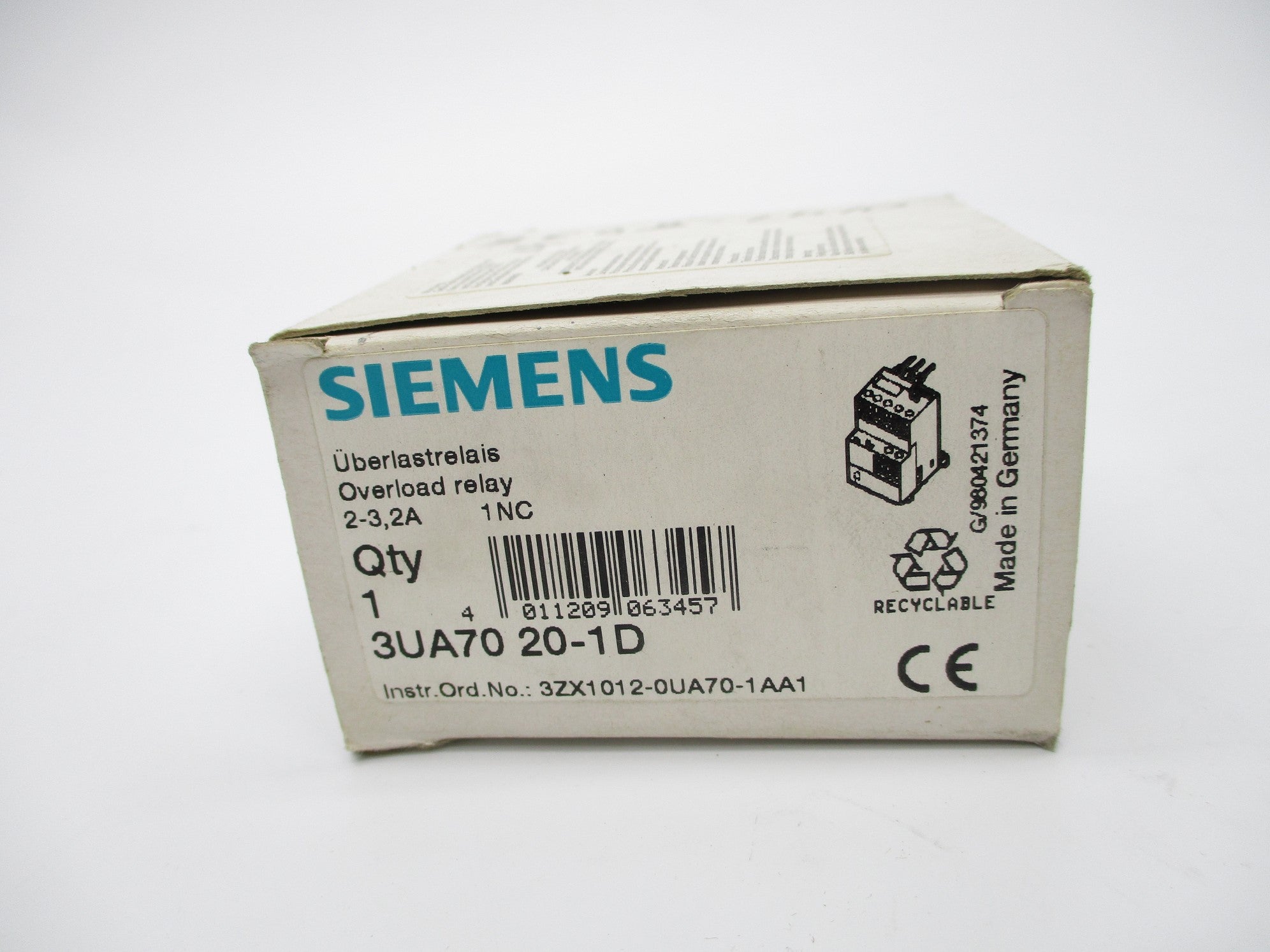 SIEMENS 3UA7020-1D 2-3.2A NSMP