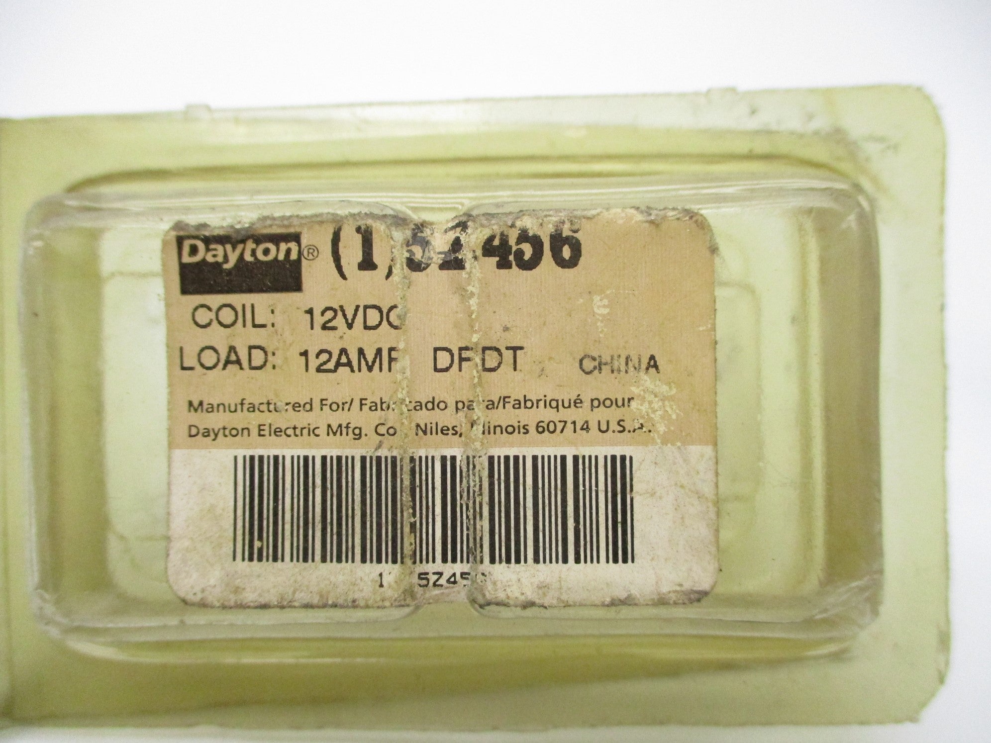 DAYTON 5Z456 12V NSMP