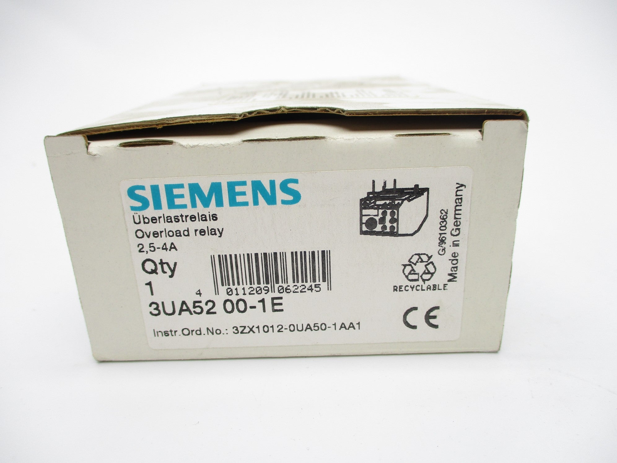 SIEMENS 3UA5200-1E 2.5-4A NSMP