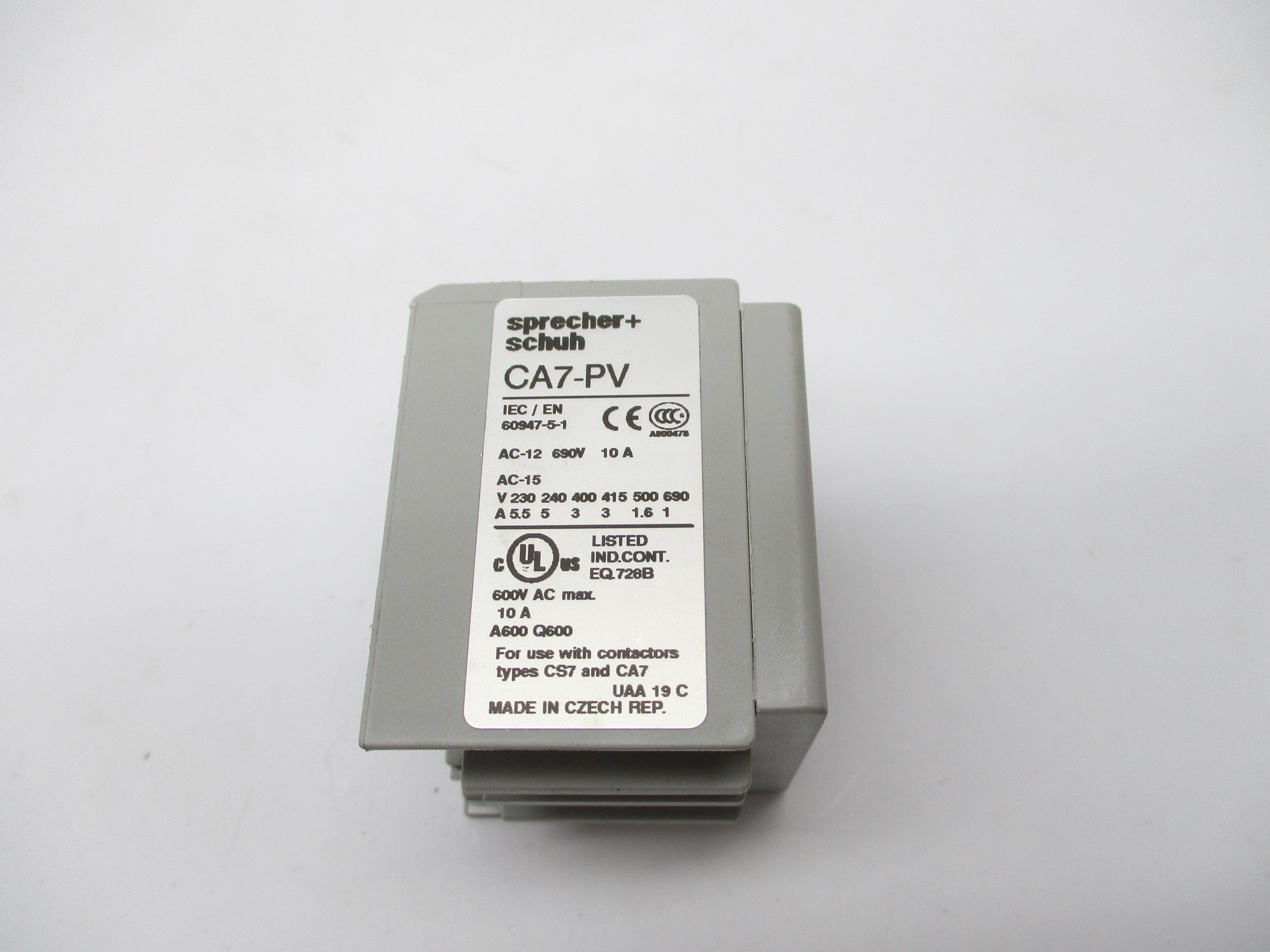 SPRECHER+SCHUH CA7-PV-22 NSNP