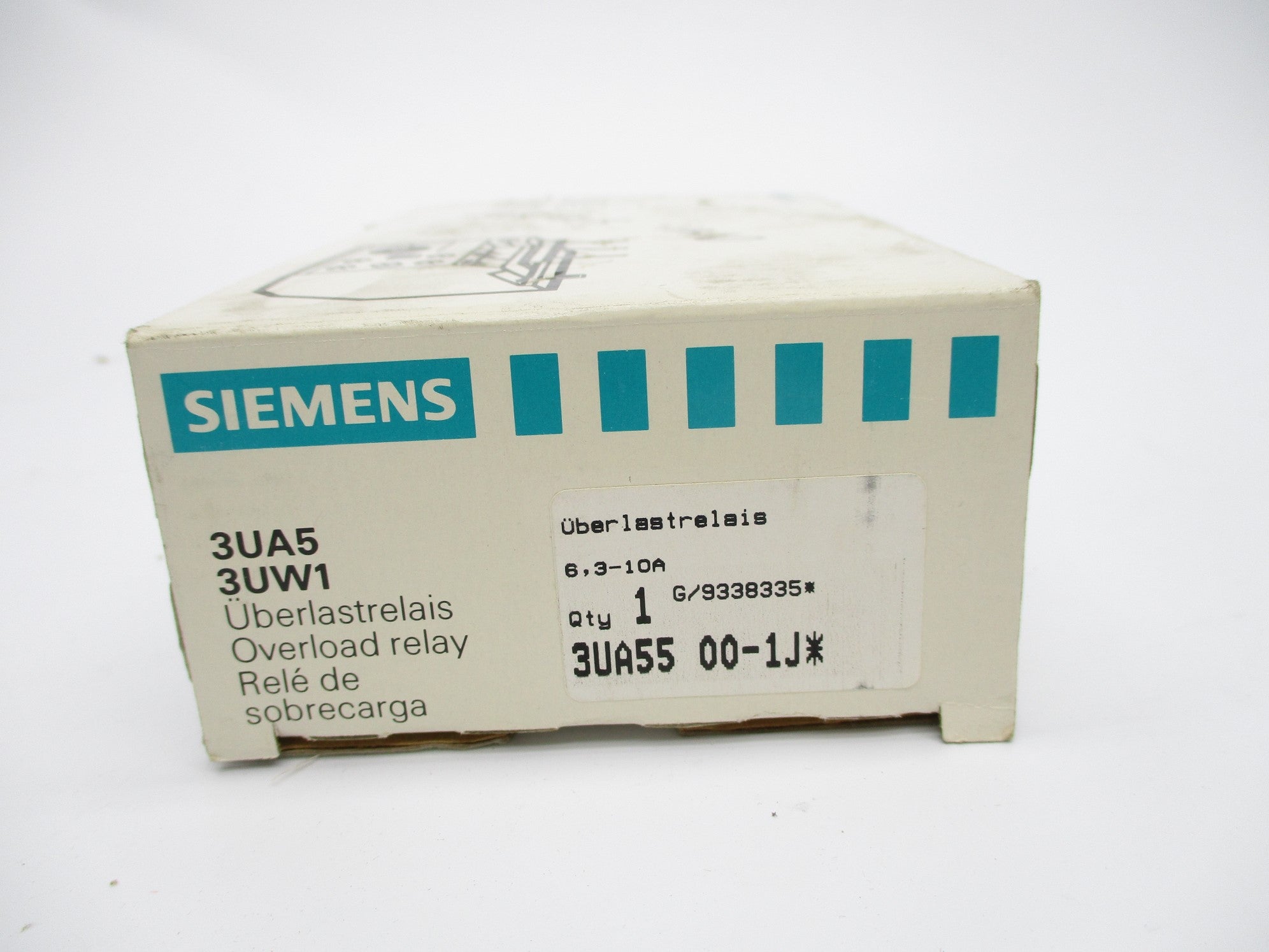 SIEMENS 3UA5500-1J 6.3-10A NSMP