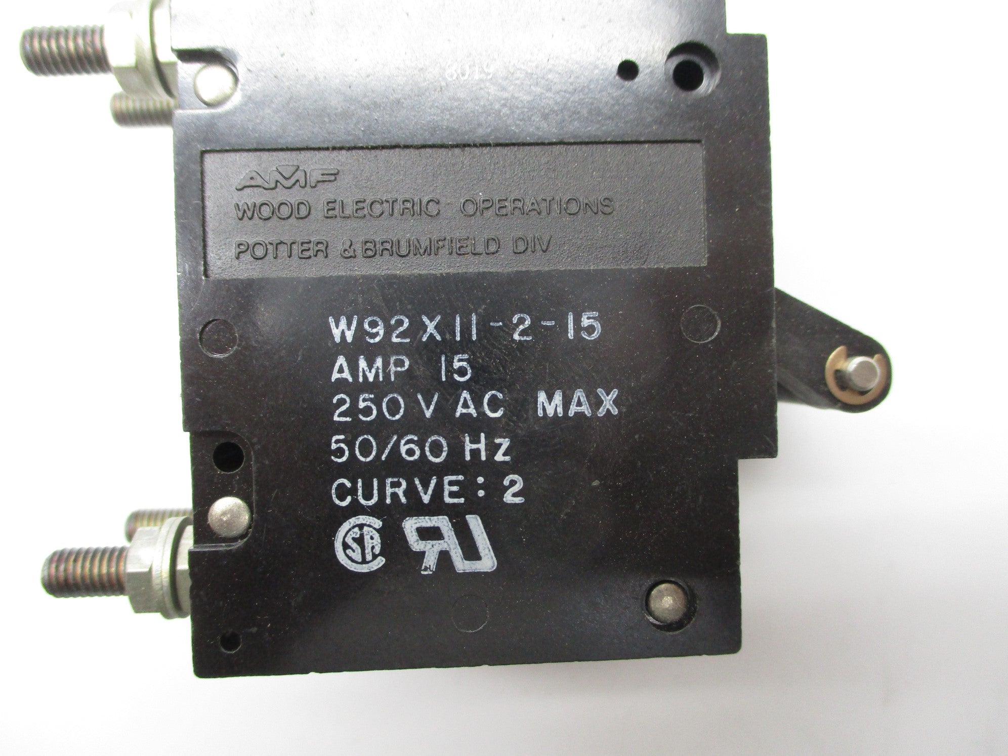 POTTER & BRUMFIELD W92X11-2-15 15A 250V NSNP