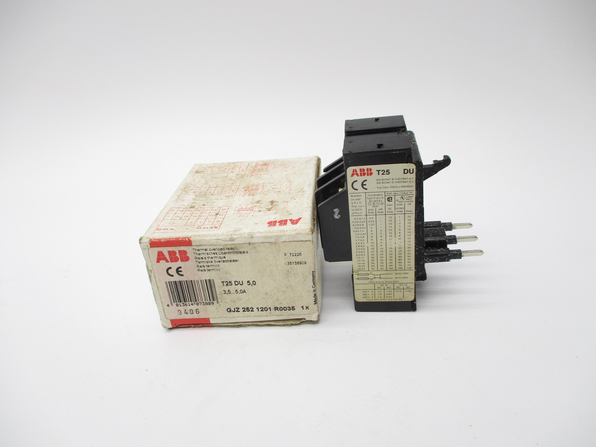 ABB T25DU-5,0 3.5-5.0A NSMP