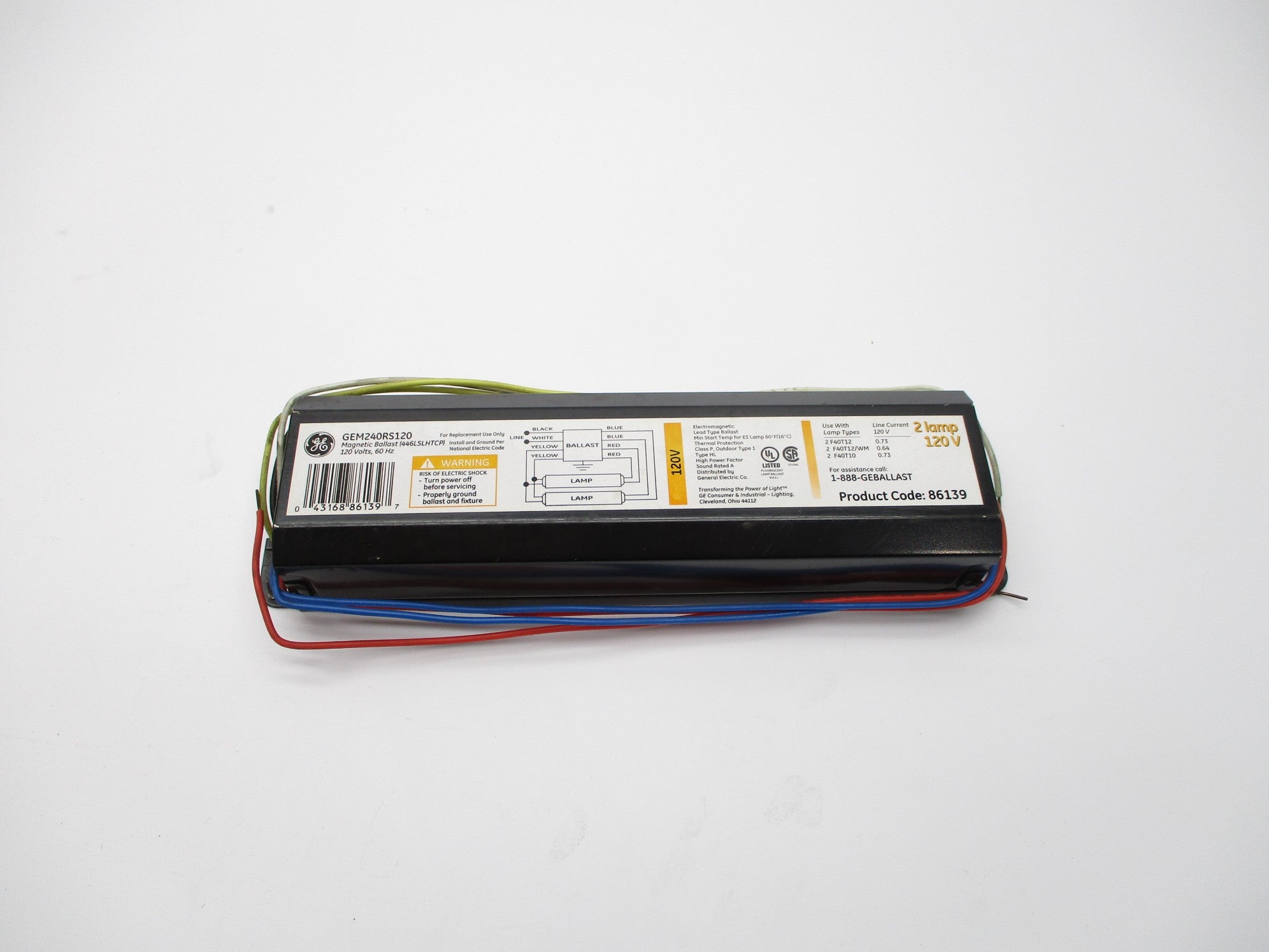 GENERAL ELECTRIC GEM240RS120 NSNP