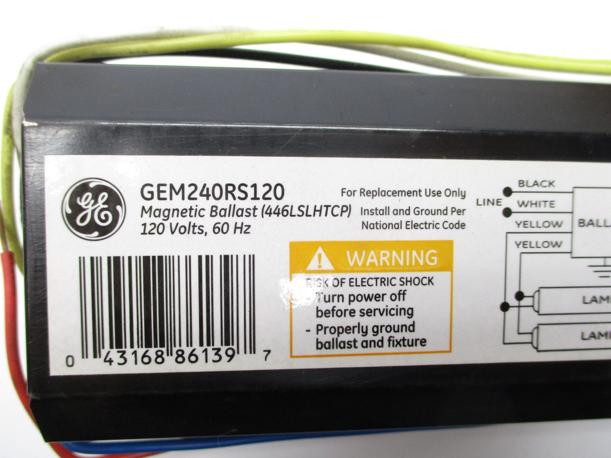 GENERAL ELECTRIC GEM240RS120 NSNP