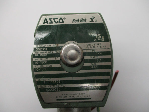 ASCO 8223G25 110/120V UNMP