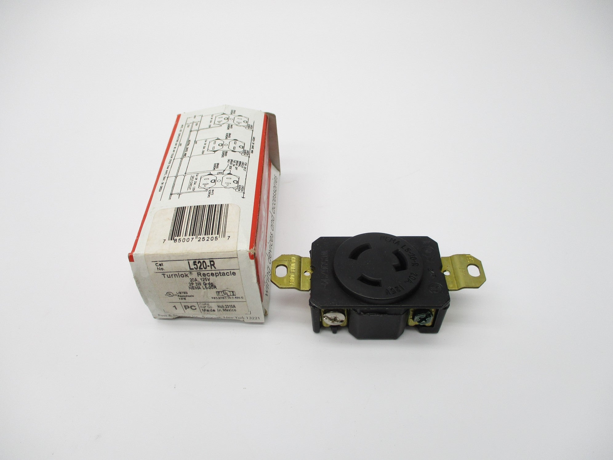 PASS&SEYMOUR LEGRAND L520-R 125V 20A NSMP