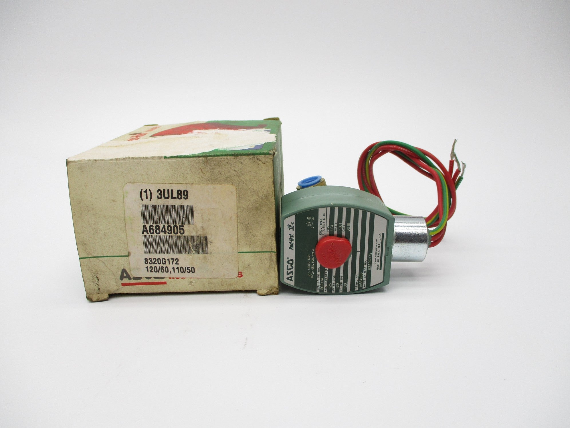 ASCO 8320G172 3UL89 120/60 NSMP