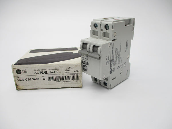 ALLEN BRADLEY 1492-CB2G400 SER. C 40A 277V (WH) NSMP