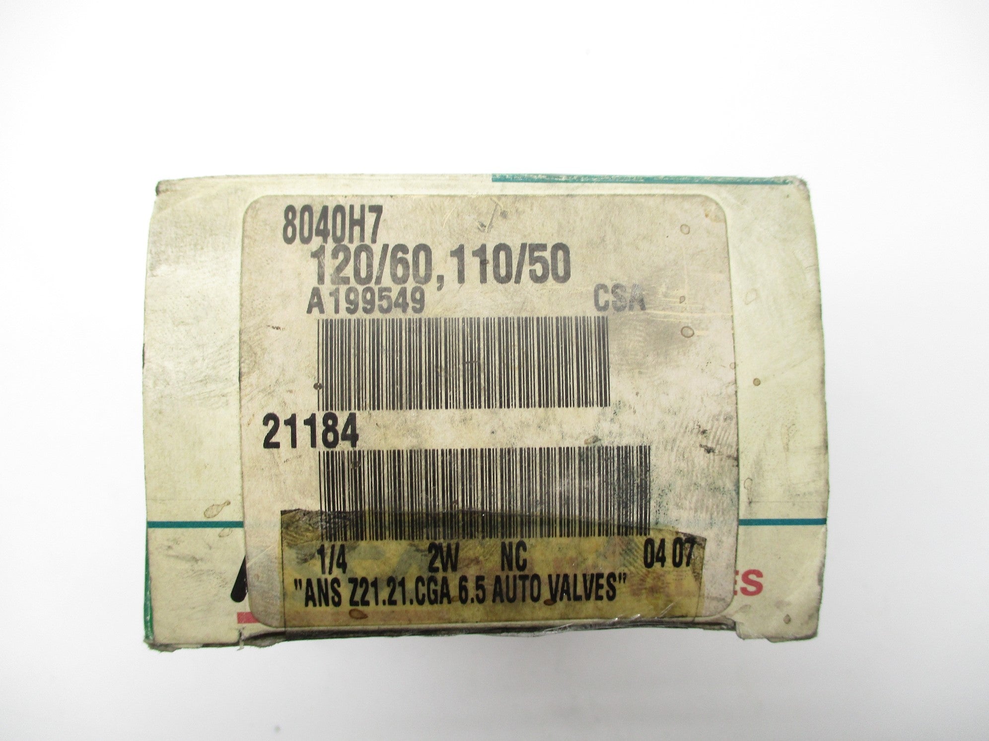 ASCO 8040H7 110/120V 15PSI 1/4" NSMP