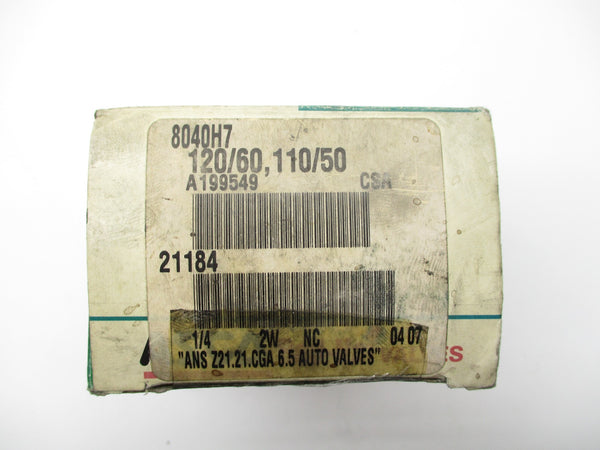 ASCO 8040H7 110/120V 15PSI 1/4" NSMP
