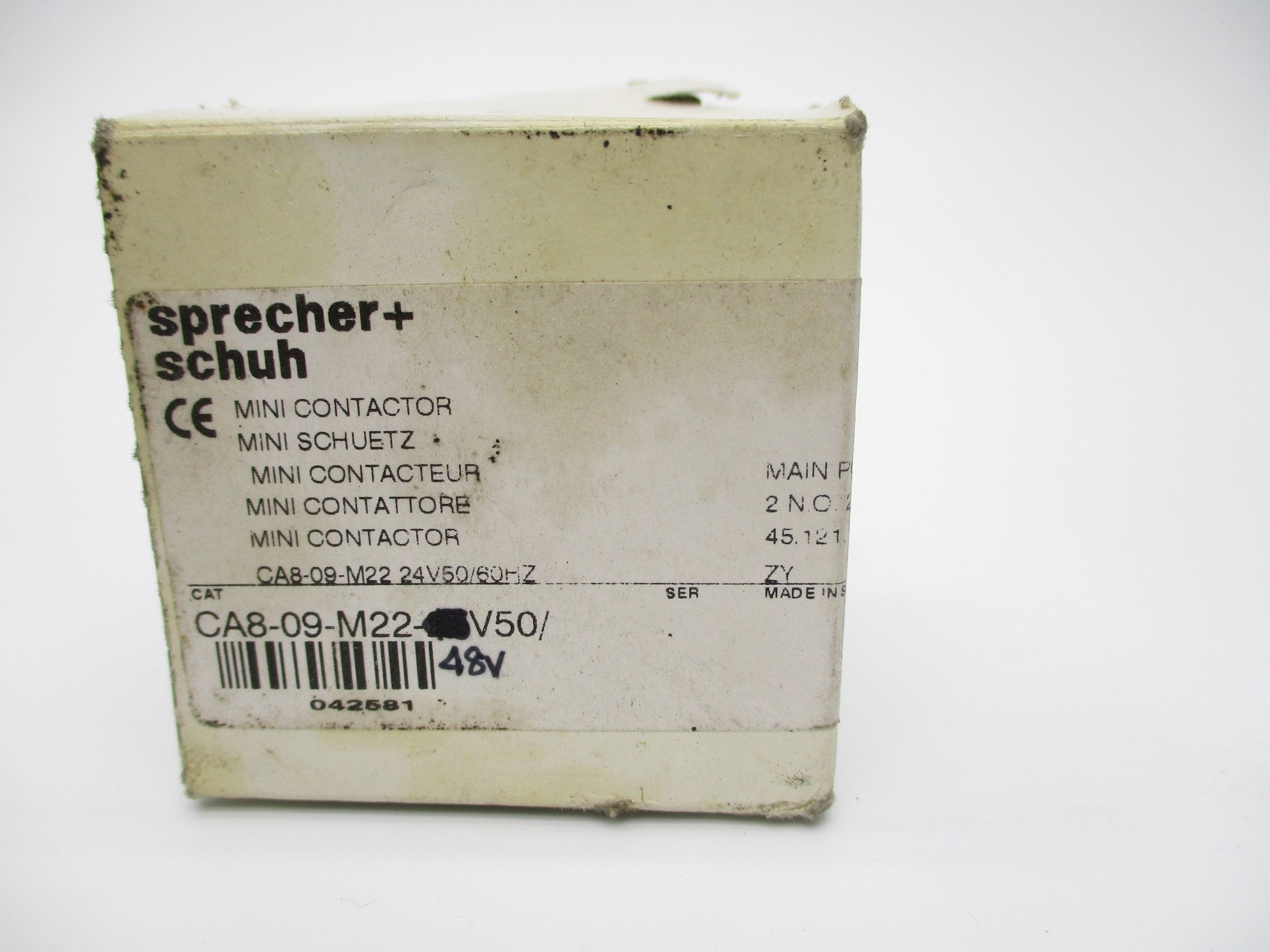 SPRECHER+SCHUH CA8-09-M22 SER. A 24V NSMP