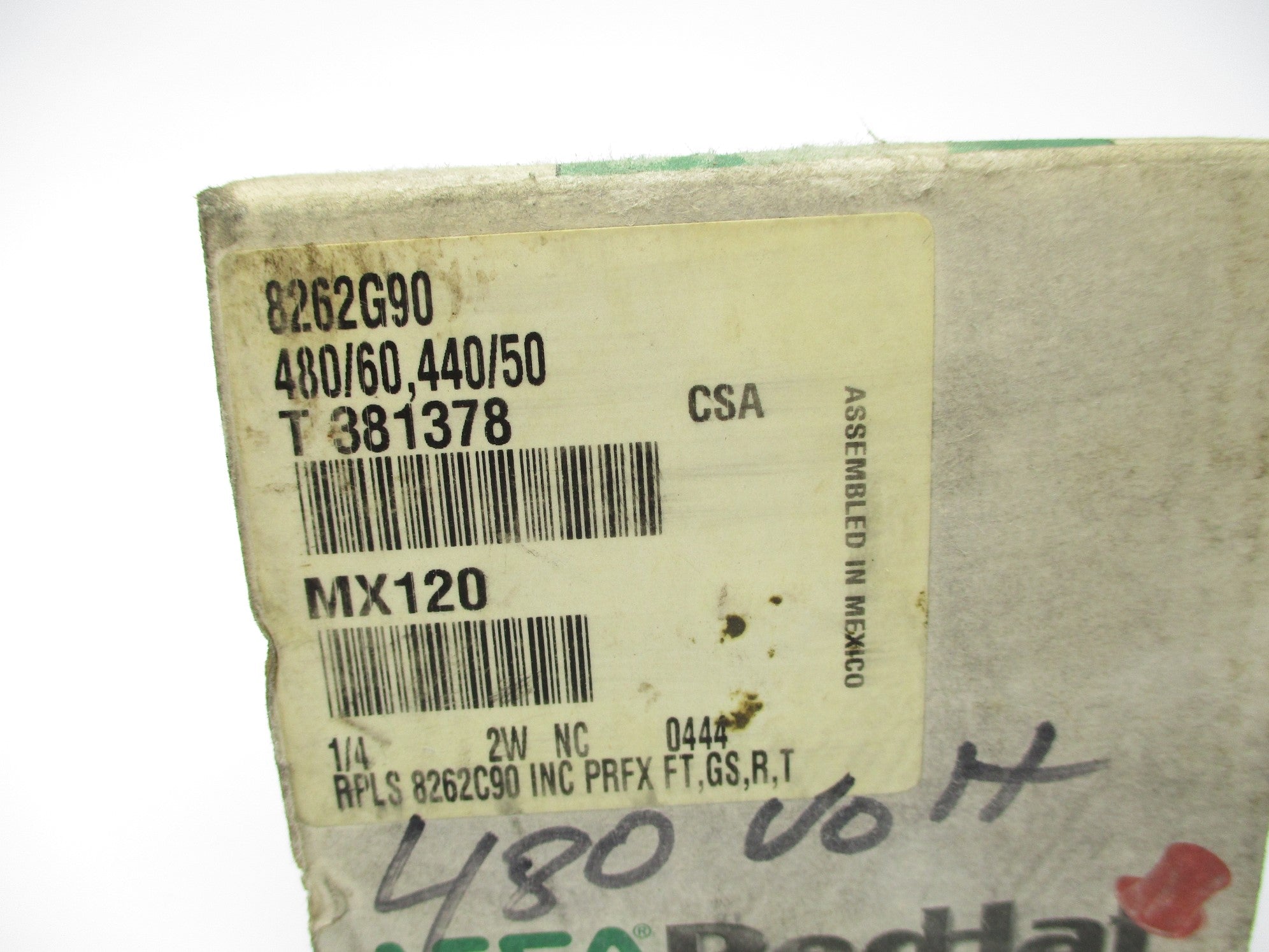 ASCO 8262G90 480/60 440/50 NSMP