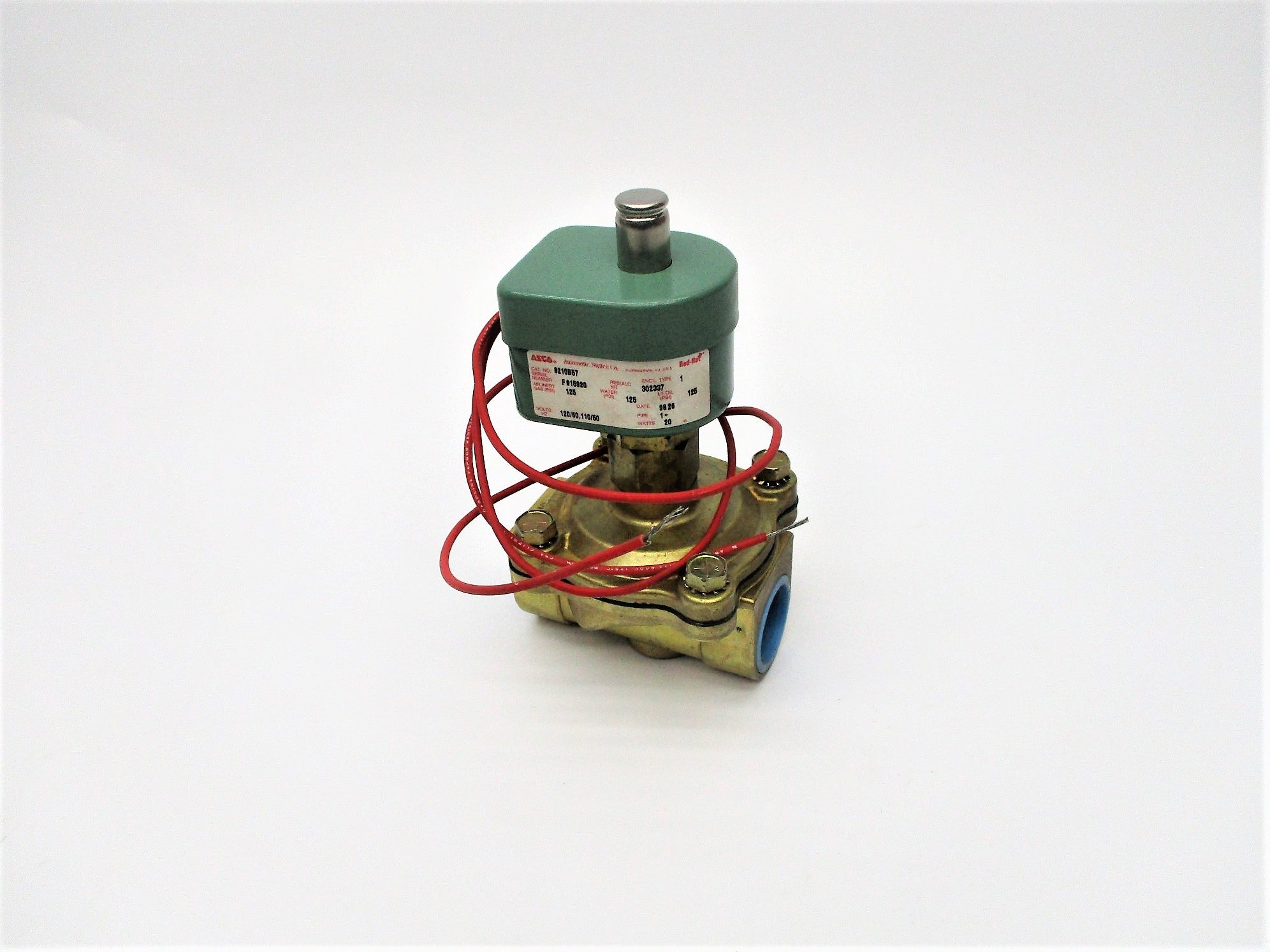 ASCO 8210B57 110/120V 125PSI 1" NSNP