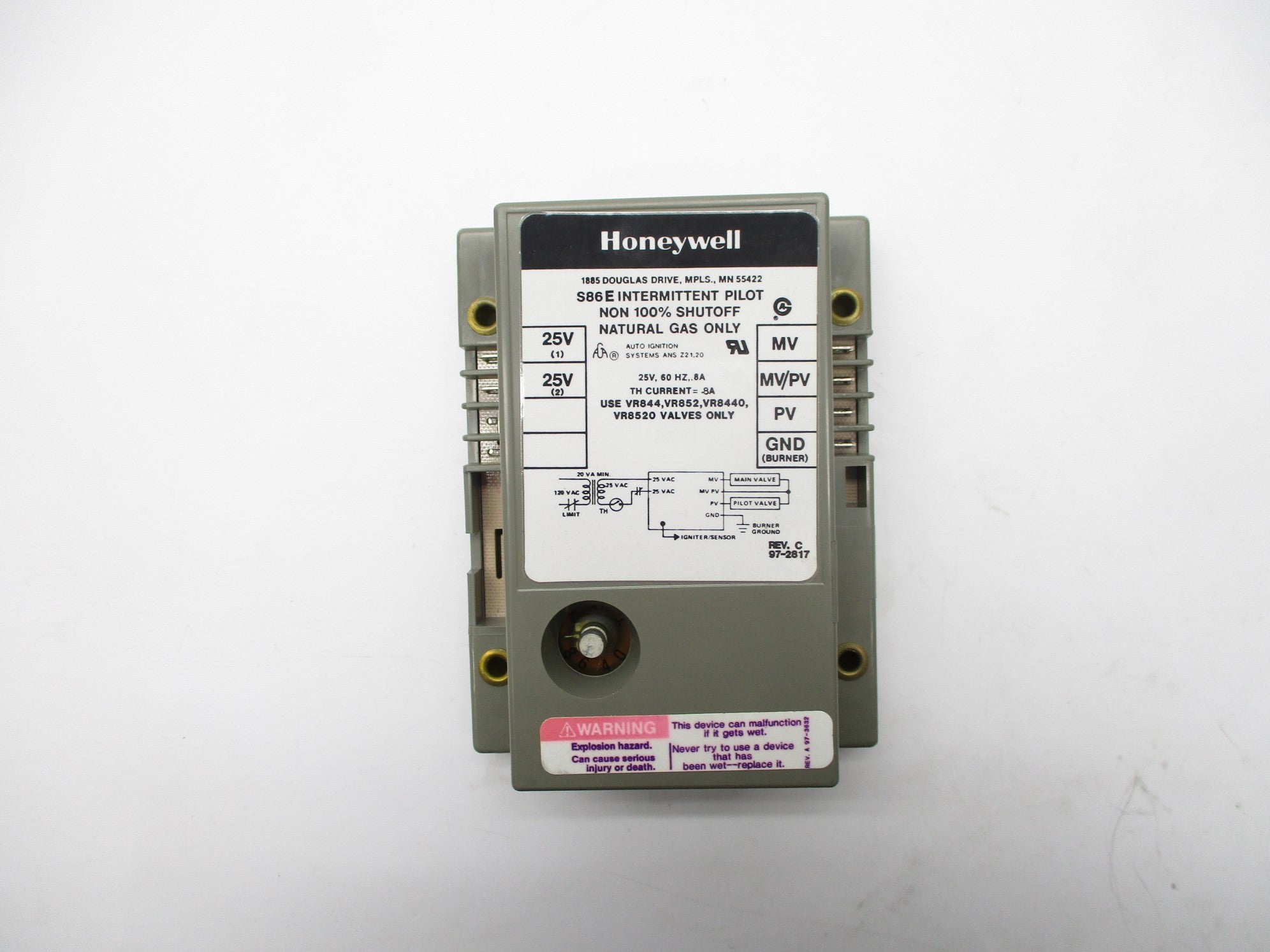 HONEYWELL S86E1002 NSNP
