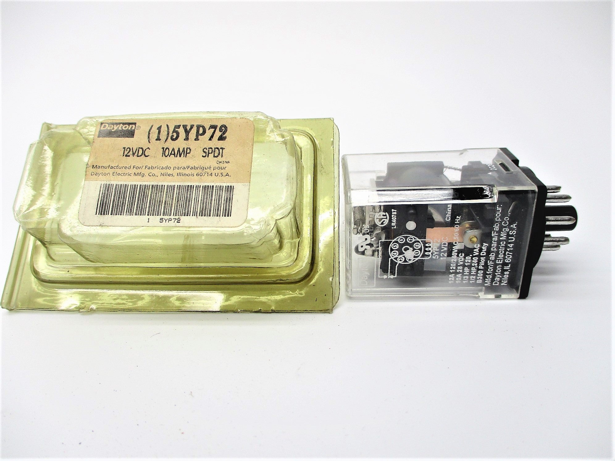 DAYTON 5YP72 10A 12V NSMP