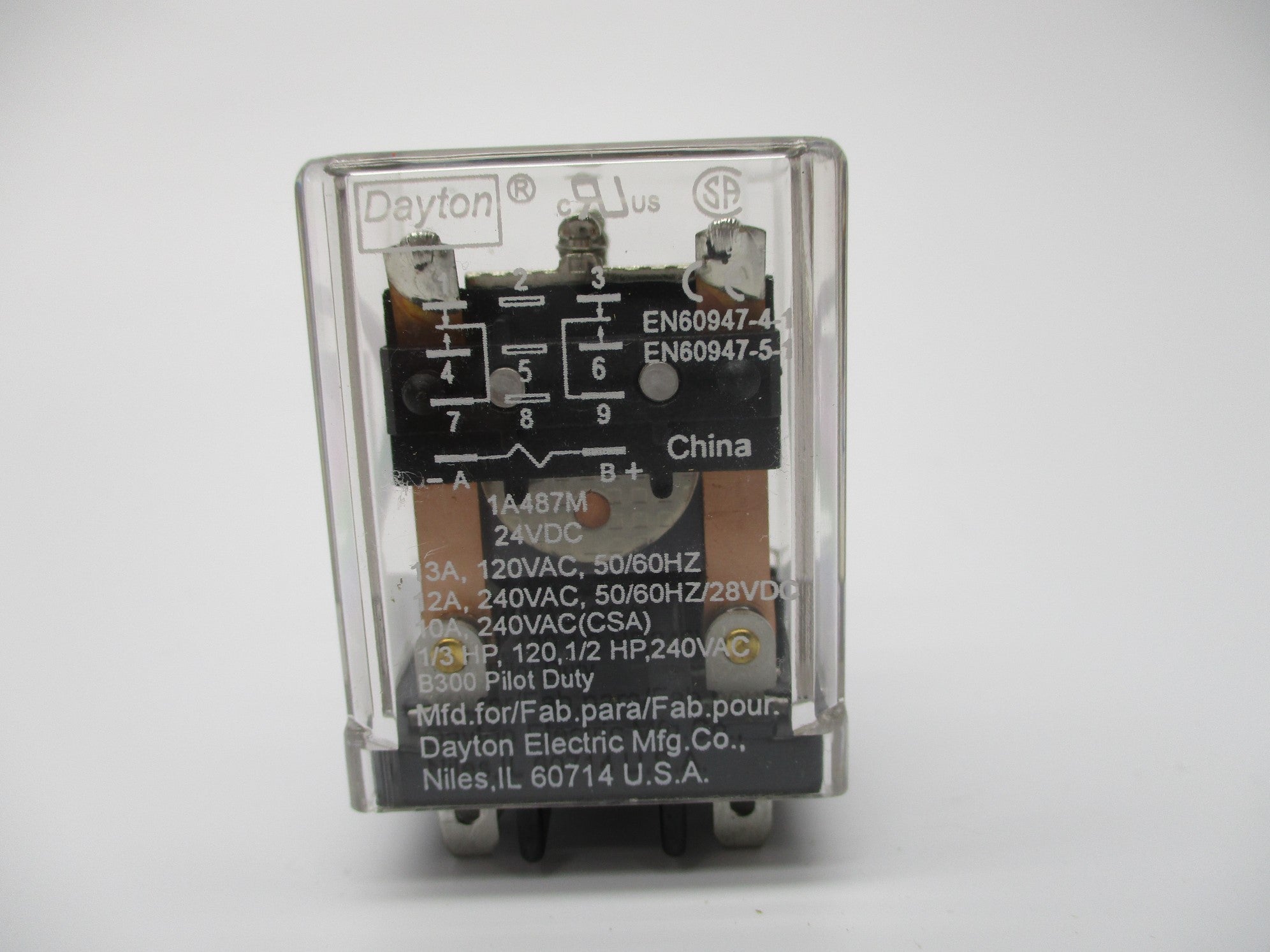 DAYTON 1A487M 13A 24V UNMP