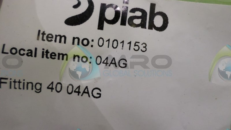 LOT OF 16 PIAB 0101153 FITTINGS  NSMP