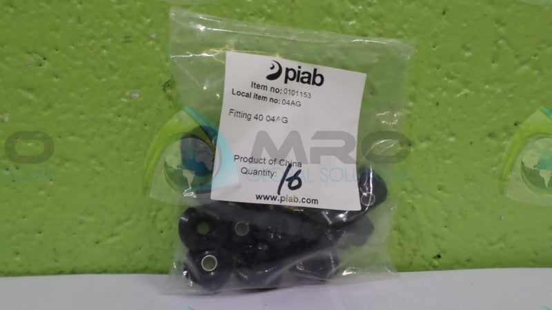 LOT OF 16 PIAB 0101153 FITTINGS  NSMP
