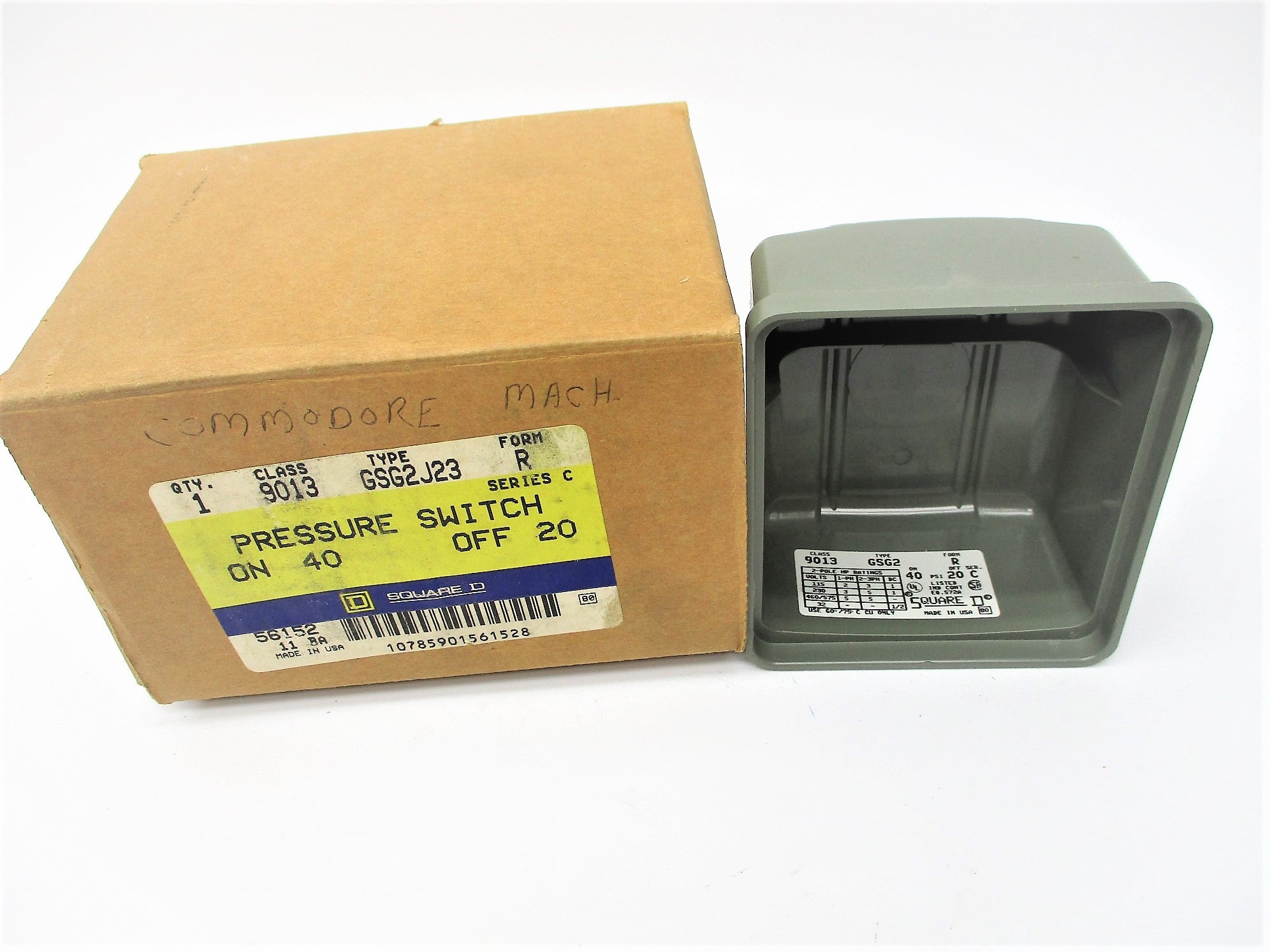 SQUARE D 9013GSG2J23 SER. C NSMP