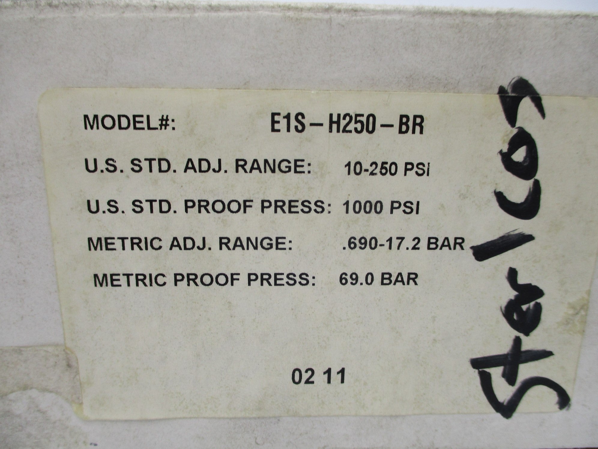 BARKSDALE E1S-H250-BR NSMP