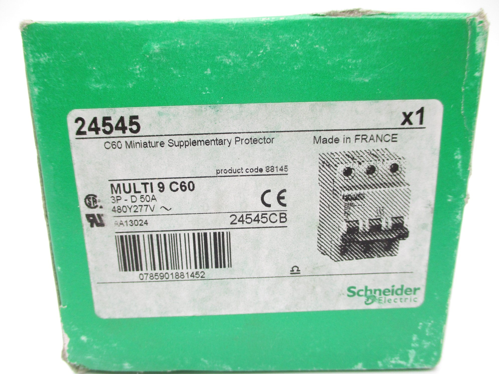 SCHNEIDER ELECTRIC 24545 50A 277V NSMP