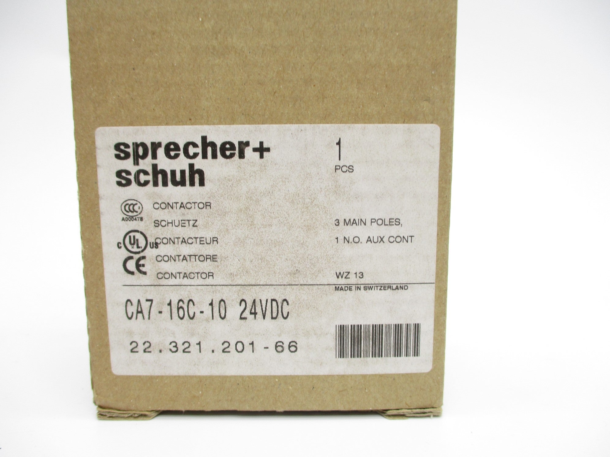 SPRECHER+SCHUH CA7-16C-10 24V NSMP