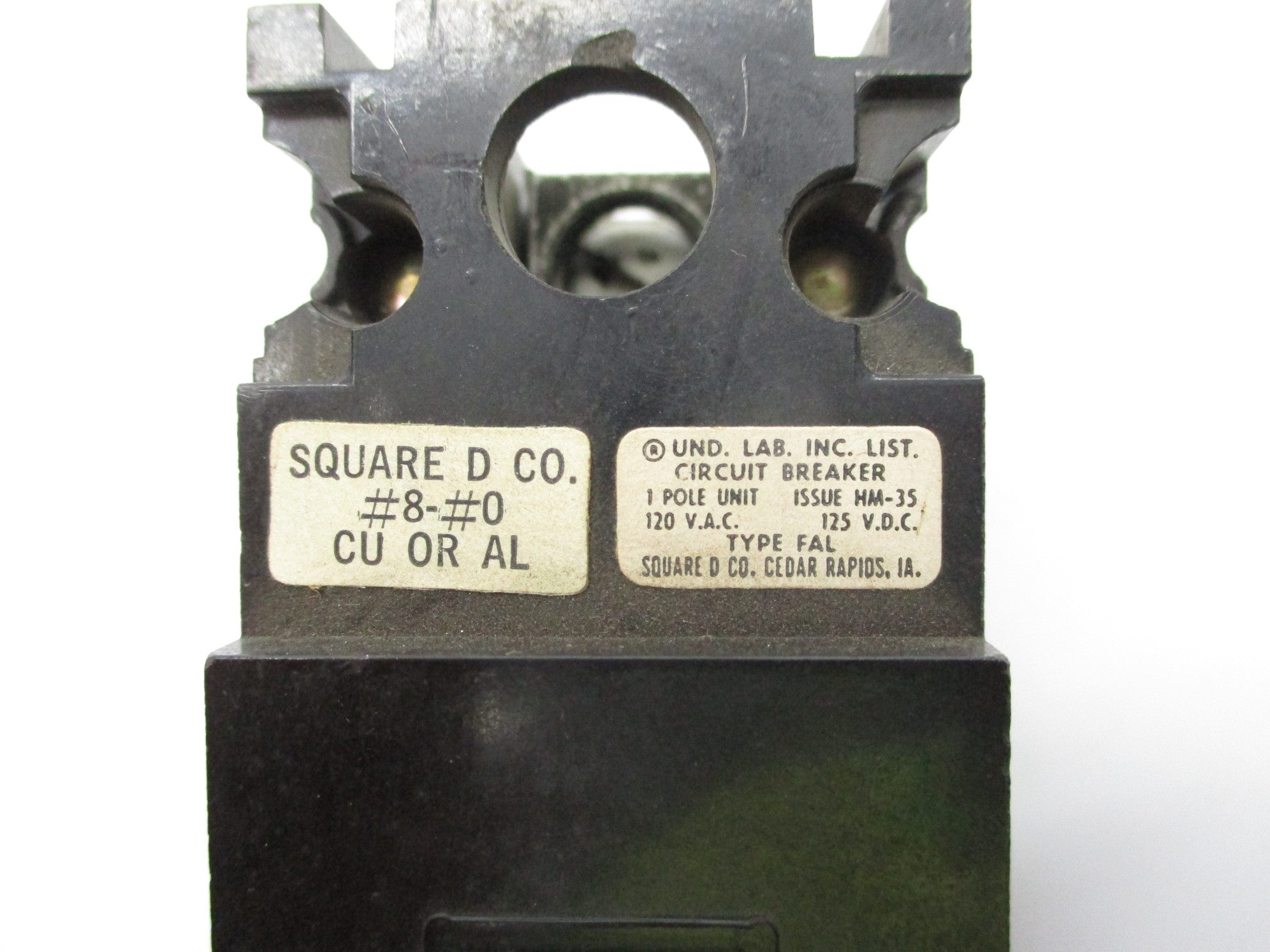 SQUARE D FAL1100 100A 120V UNMP