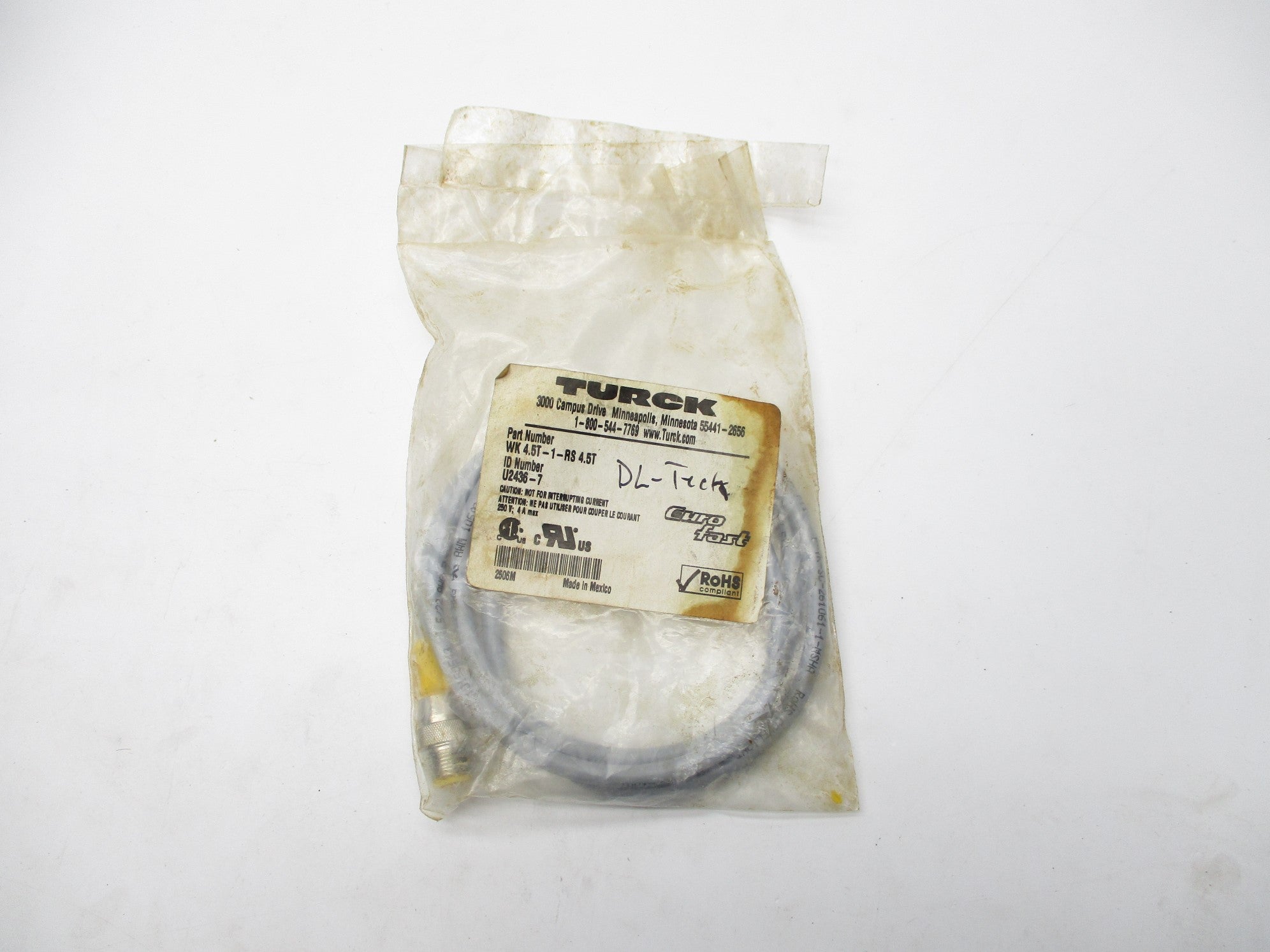 TURCK WK4.5T-1-RS4.5T NSMP