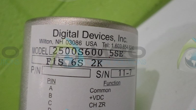 DIGITAL DEVICES INC. 2500S600-5SE ENCODER  NSNP