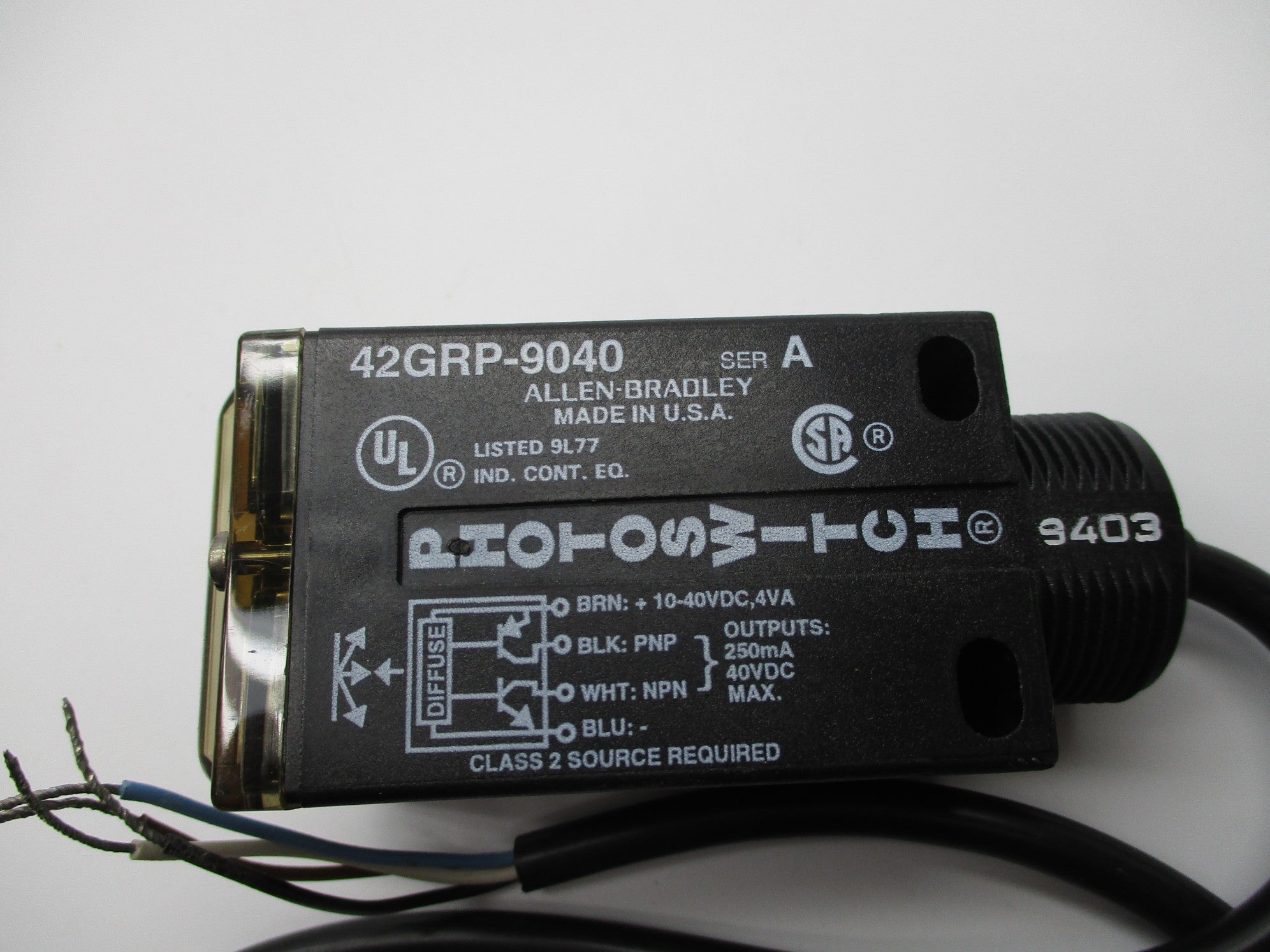 ALLEN BRADLEY 42GRP-9040 SER. A NSNP