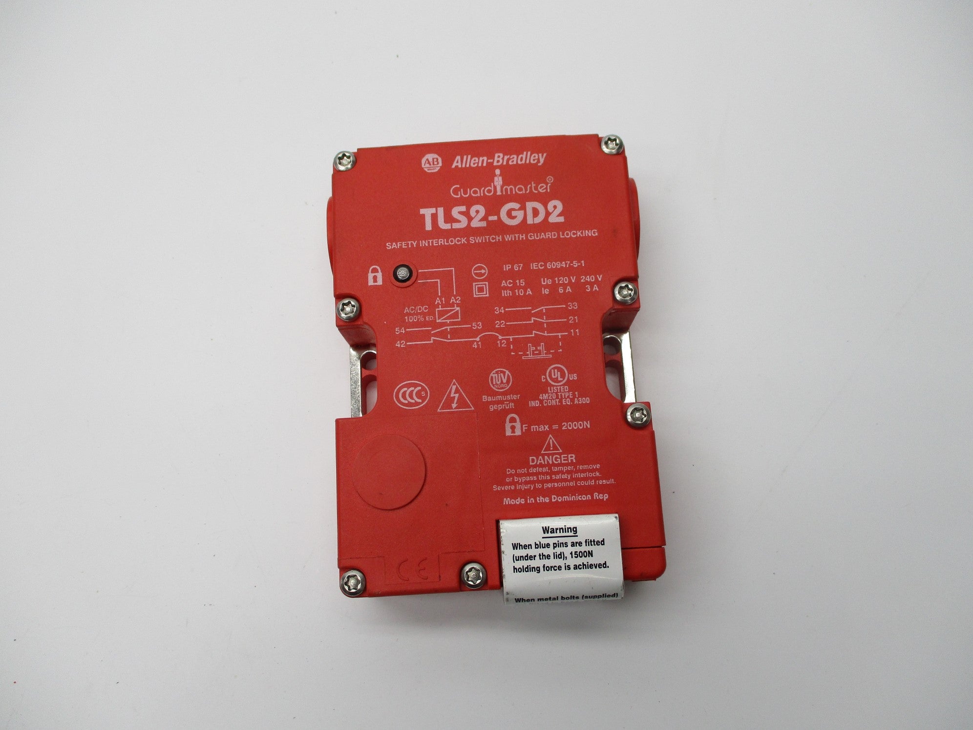 ALLEN BRADLEY 440G-T27180 SER. C (WH) NSMP