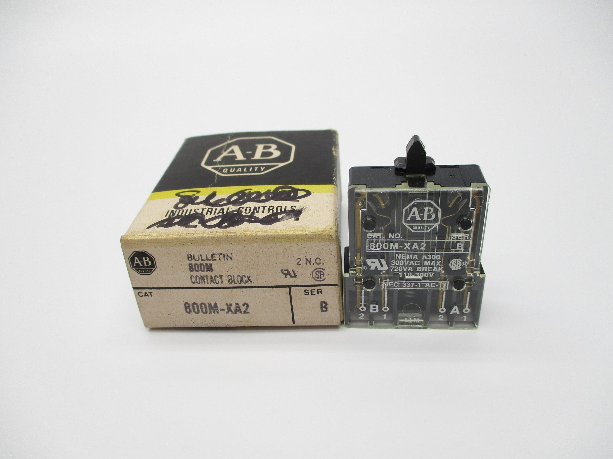 INDUSTRIAL SPARE PART 800M-XA2 SER. B (BK/YL) NSMP