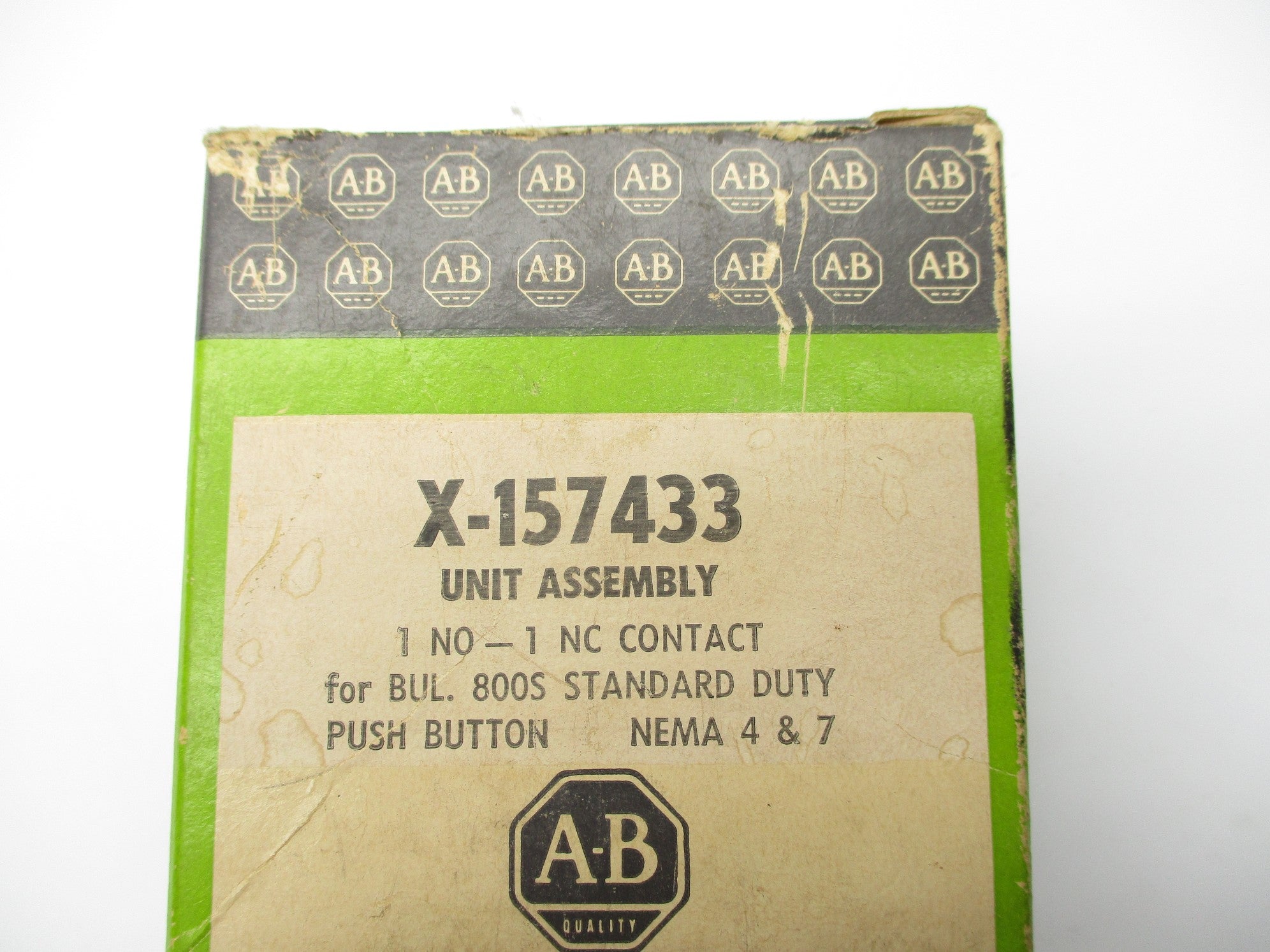 INDUSTRIAL SPARE PART X-157433 (BK/GR) NSMP