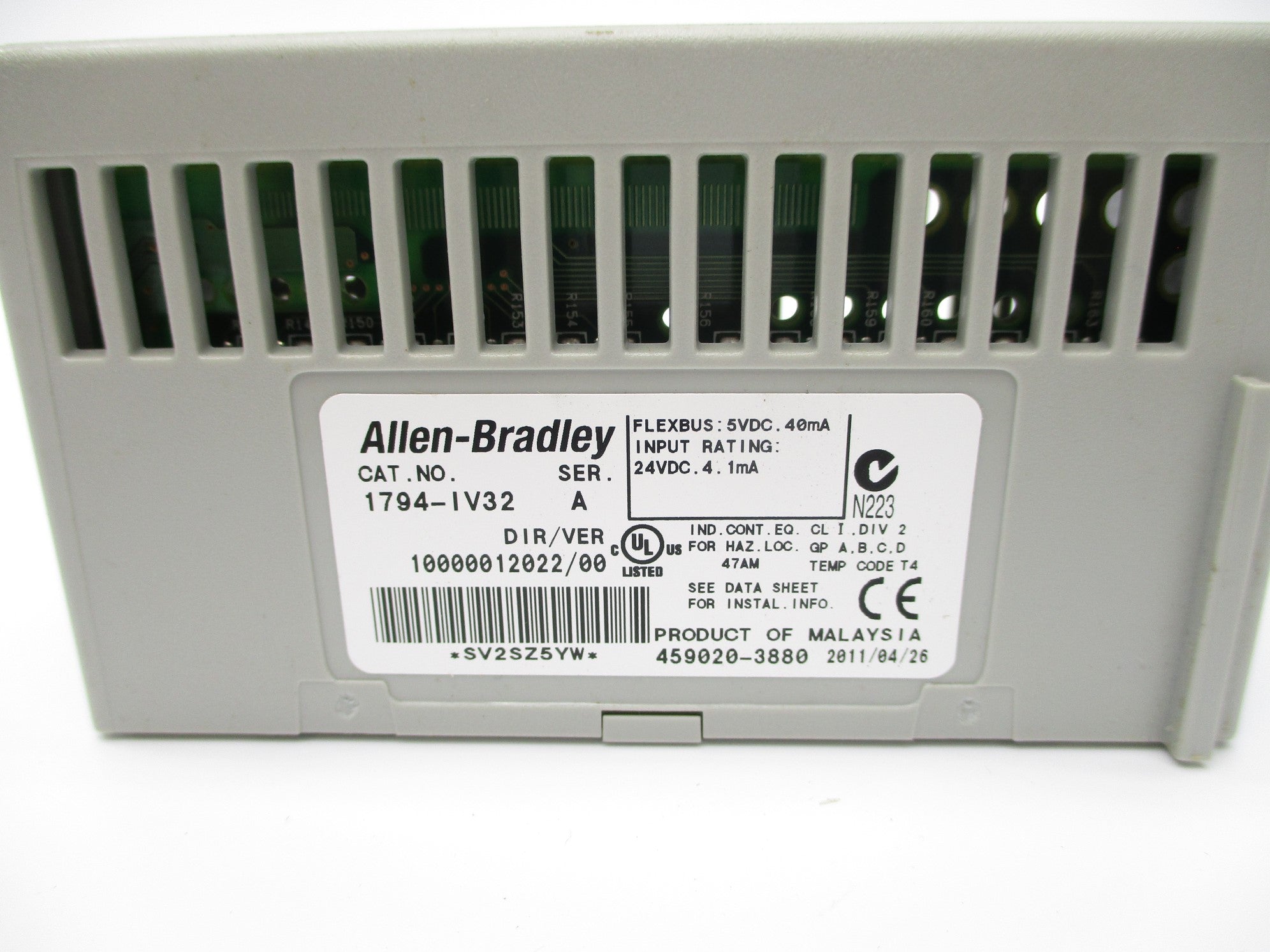 ALLEN BRADLEY 1794-IV32 SER. A NSNP