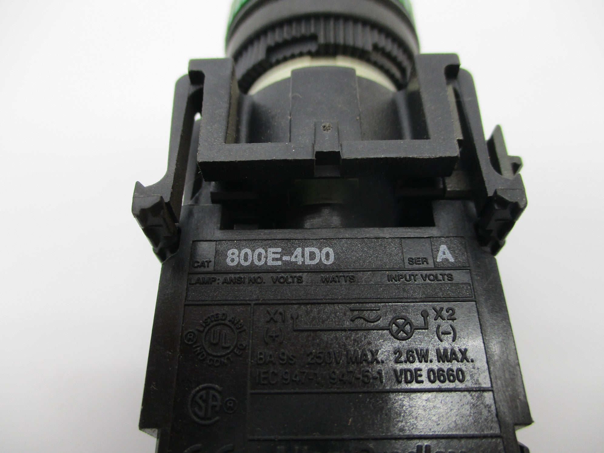 ALLEN BRADLEY 800E-4D0 SER. A NSNP