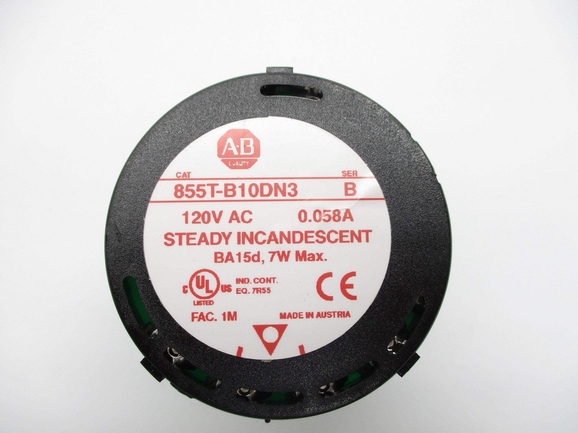 ALLEN BRADLEY 855T-B10DN3 SER. B NSNP