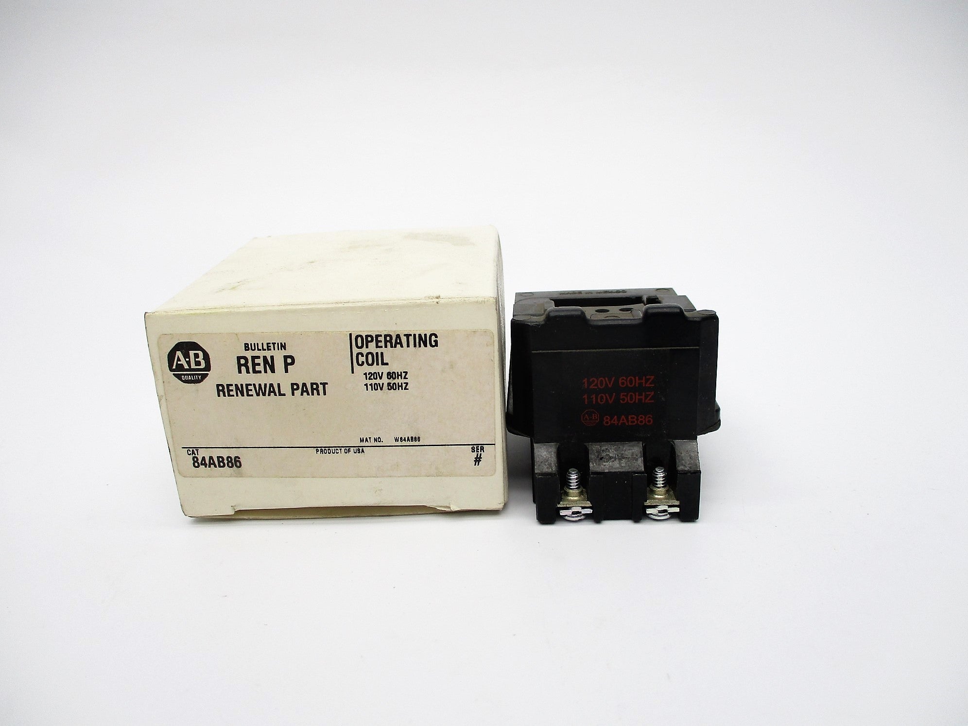 ALLEN BRADLEY 84AB86 SER. # (WH) NSMP