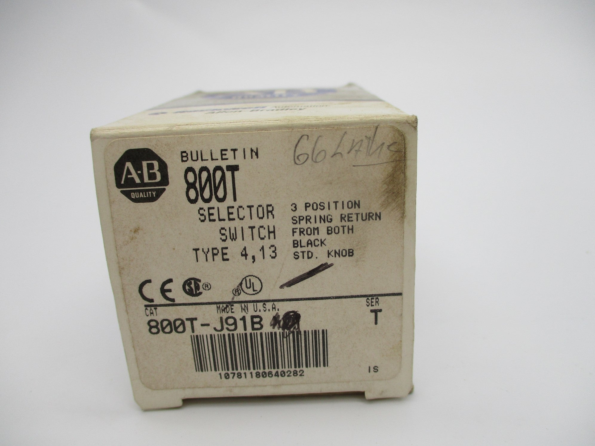 ALLEN BRADLEY 800T-J91B SER. T (GY/BL) NSMP