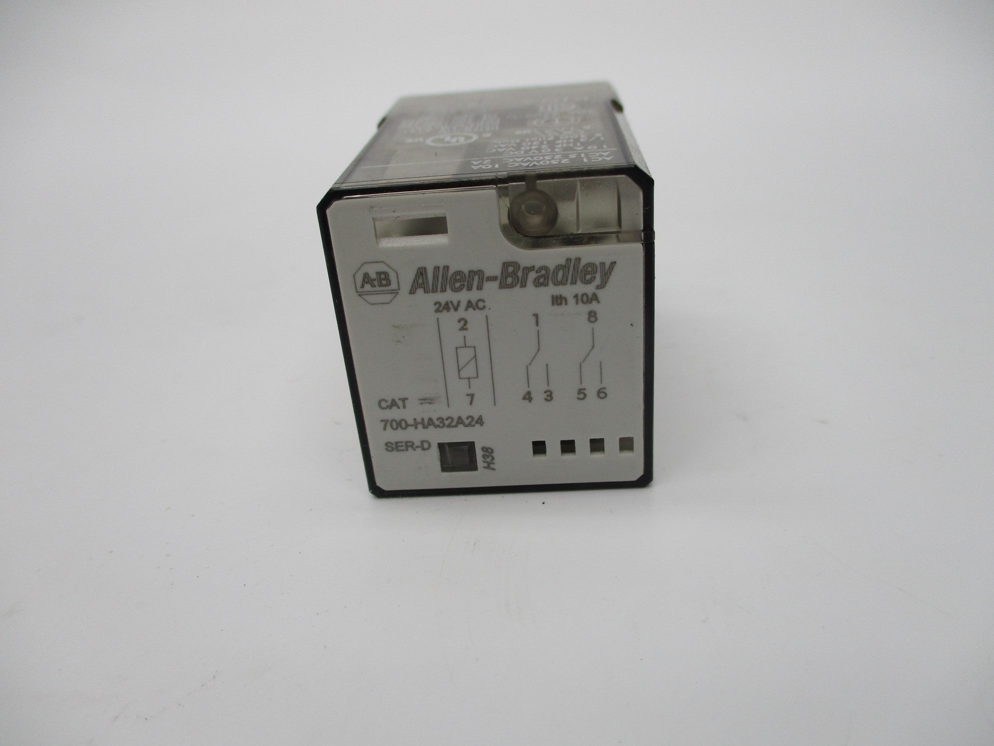 ALLEN BRADLEY 700-HA32A24 SER. D 10A 24V NSNP