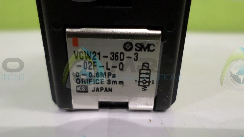 SMC VCW21-36D-3-02F-L-Q COMPACT VALVE *NEW NO BOX*