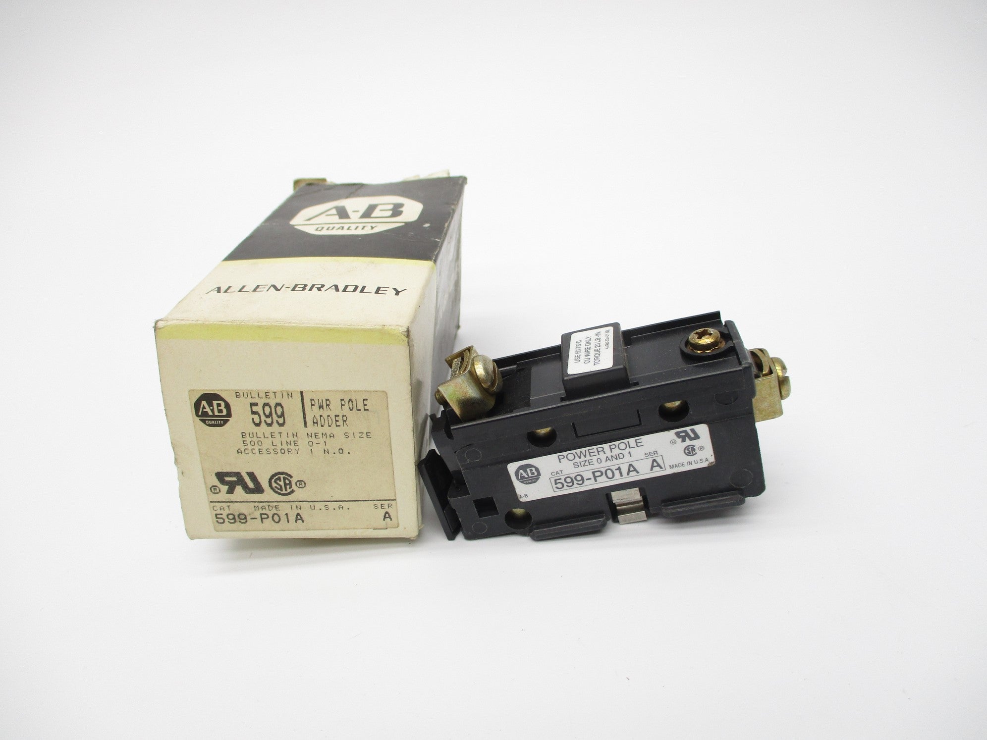 INDUSTRIAL SPARE PART 599-P01A SER. A (BK/YL) NSMP