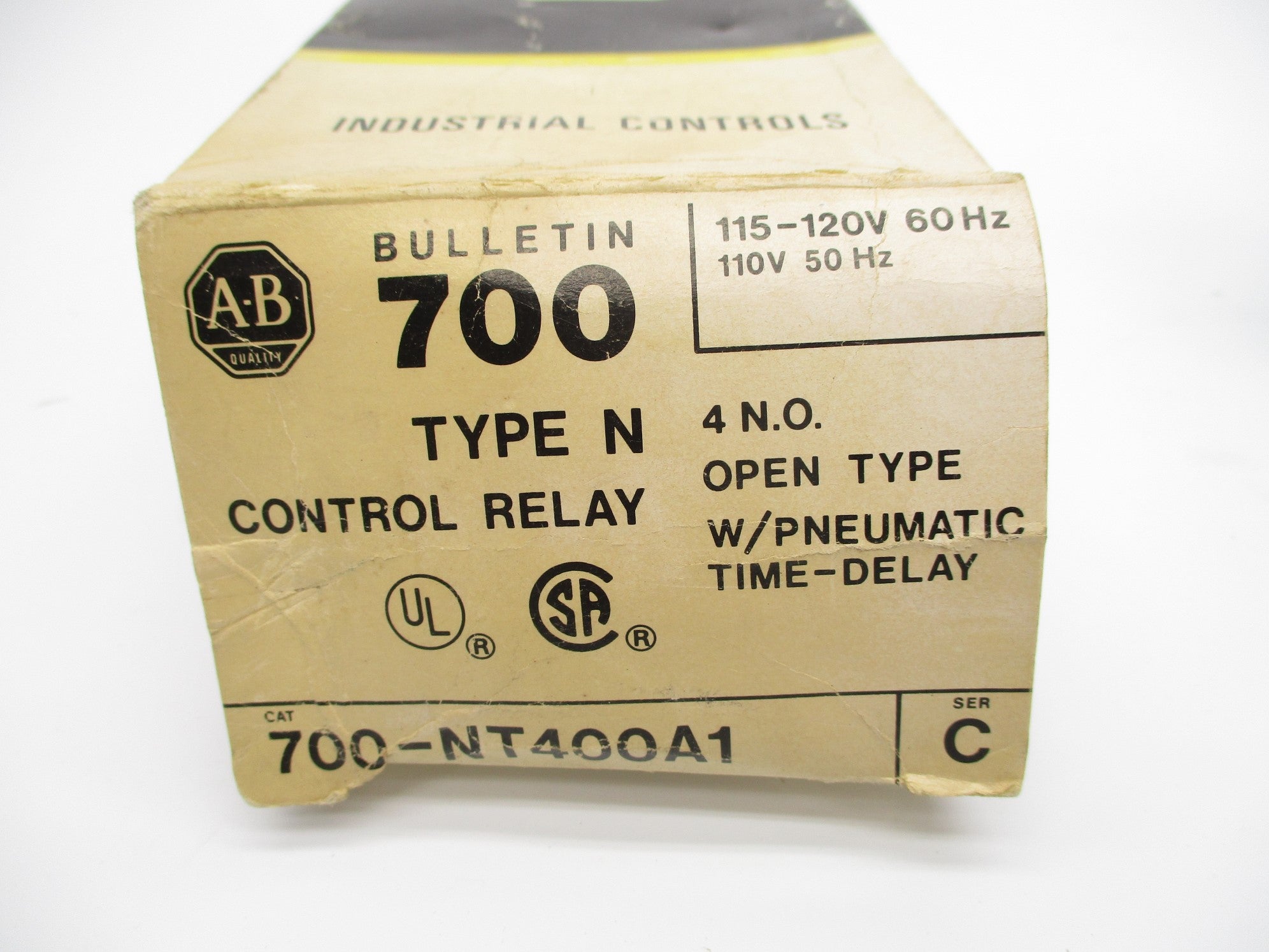 INDUSTRIAL SPARE PART 700-NT400A1 SER. C 110/120V (BK/YL) NSMP