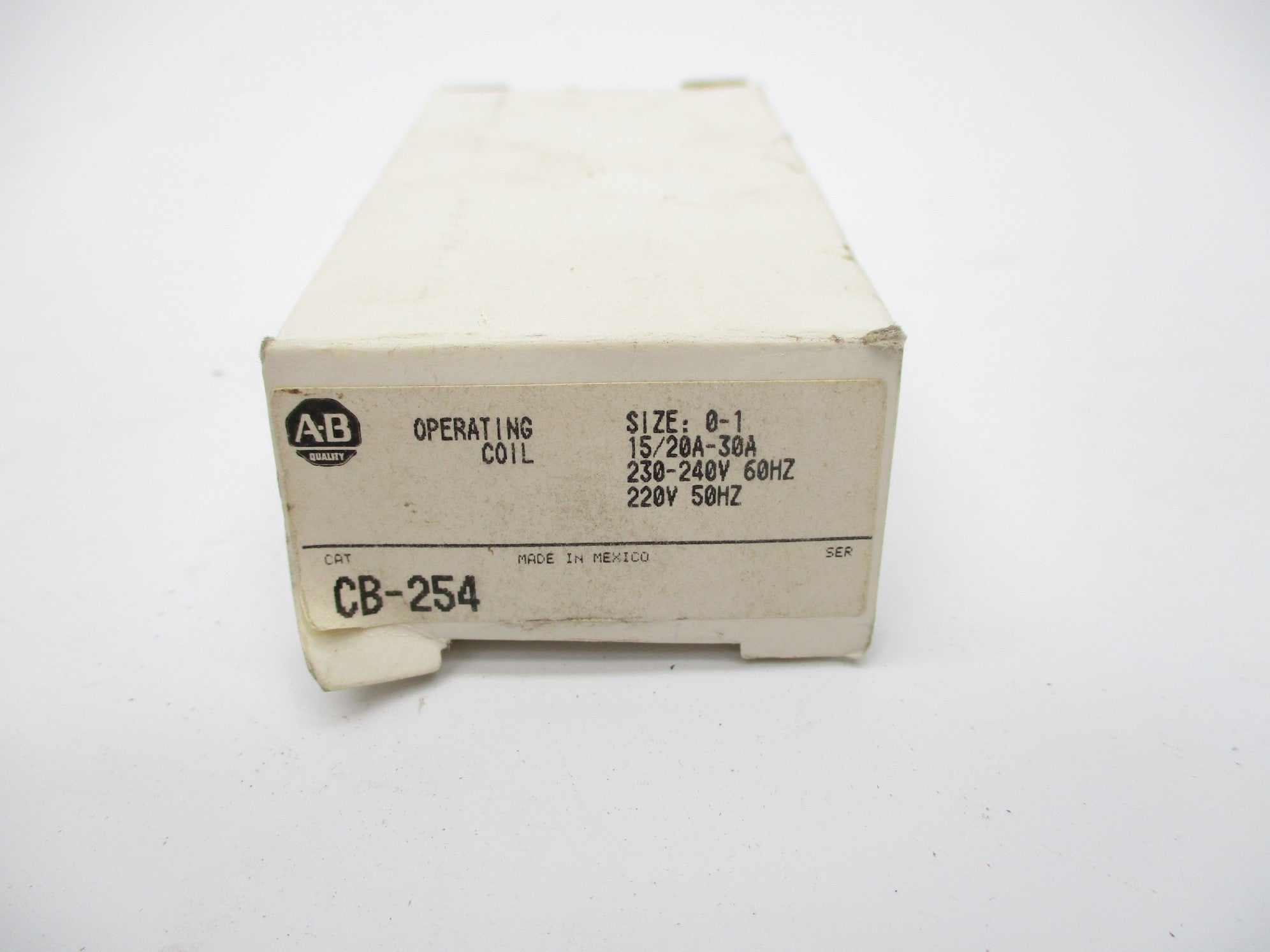 ALLEN BRADLEY CB-254 (WH) NSMP